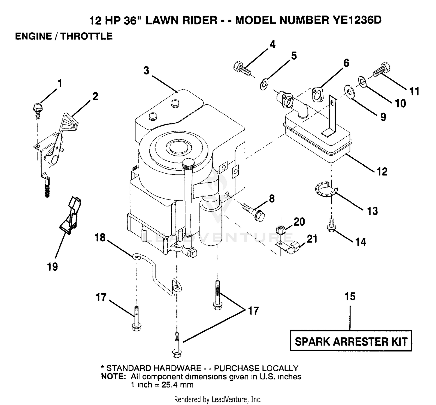 ENGINE THROTTLE