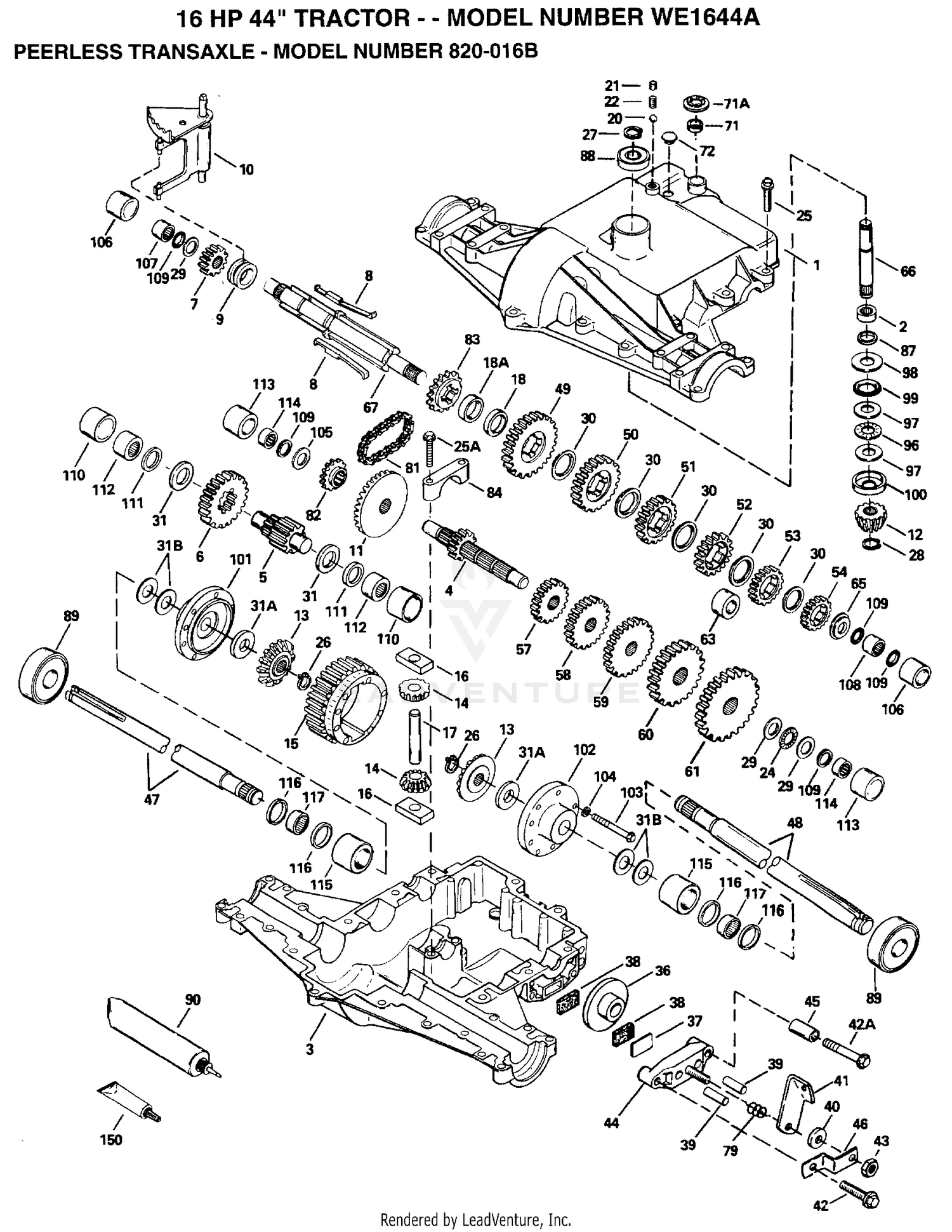 PEERLESS TRANSAXLE
