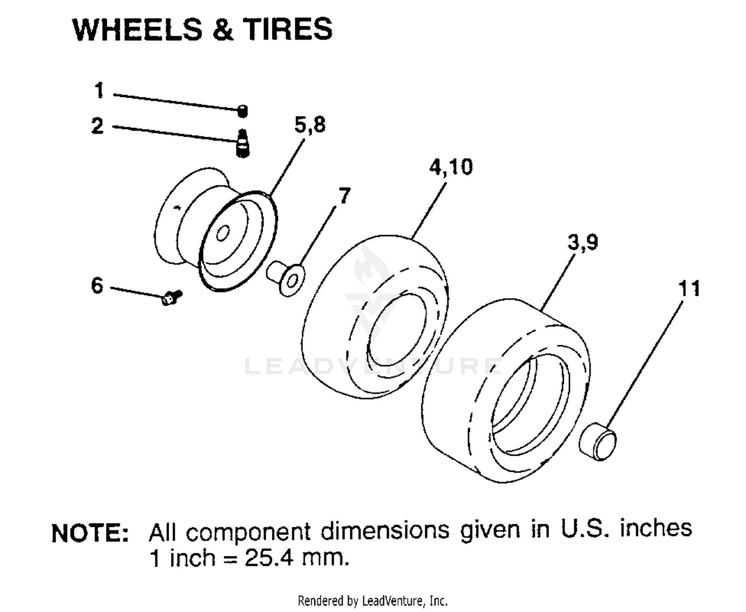 WHEELS AND TIRES