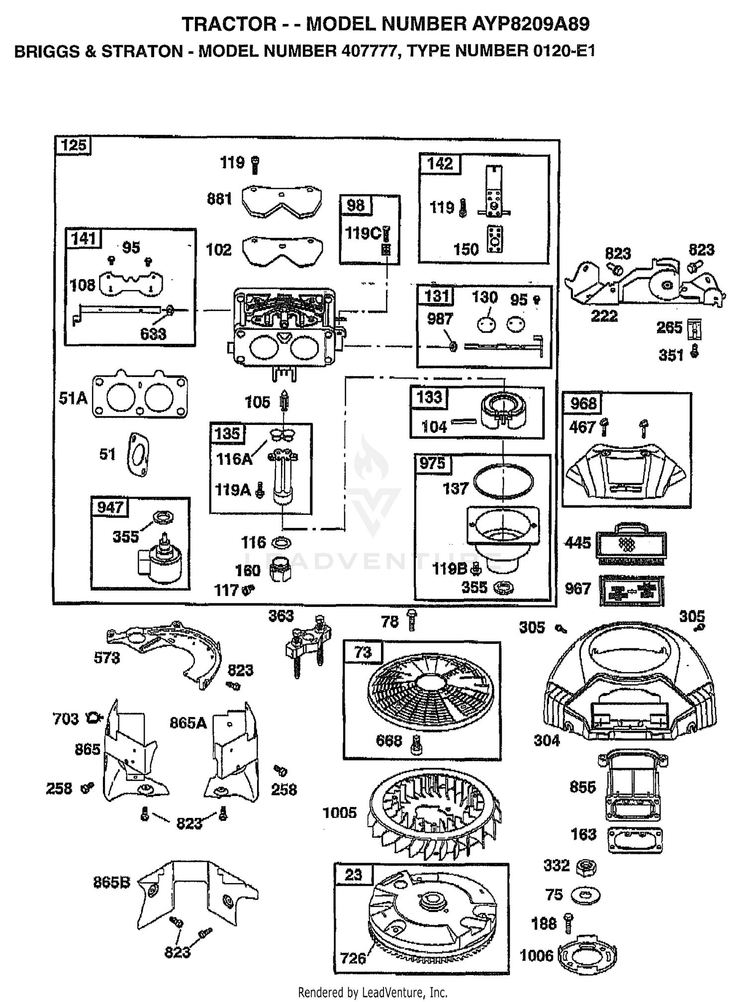 BRIGGS AND STRATTON ENGINE