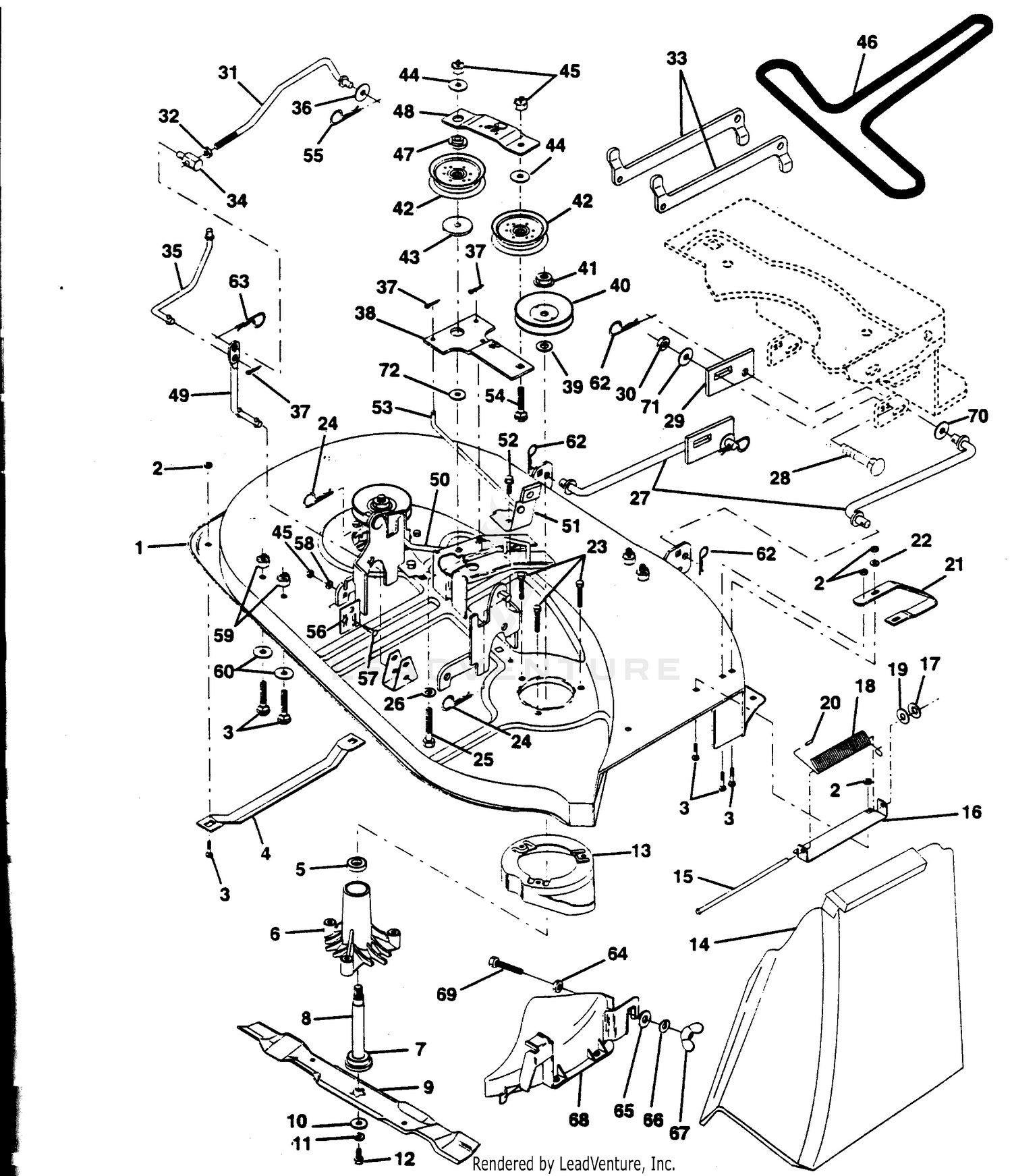 MOWER DECK
