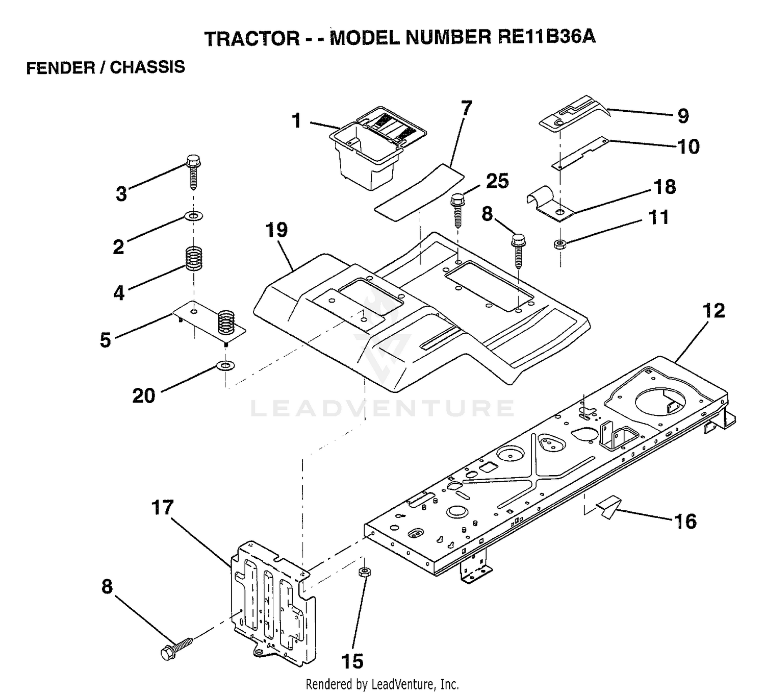 FENDER/CHASSIS