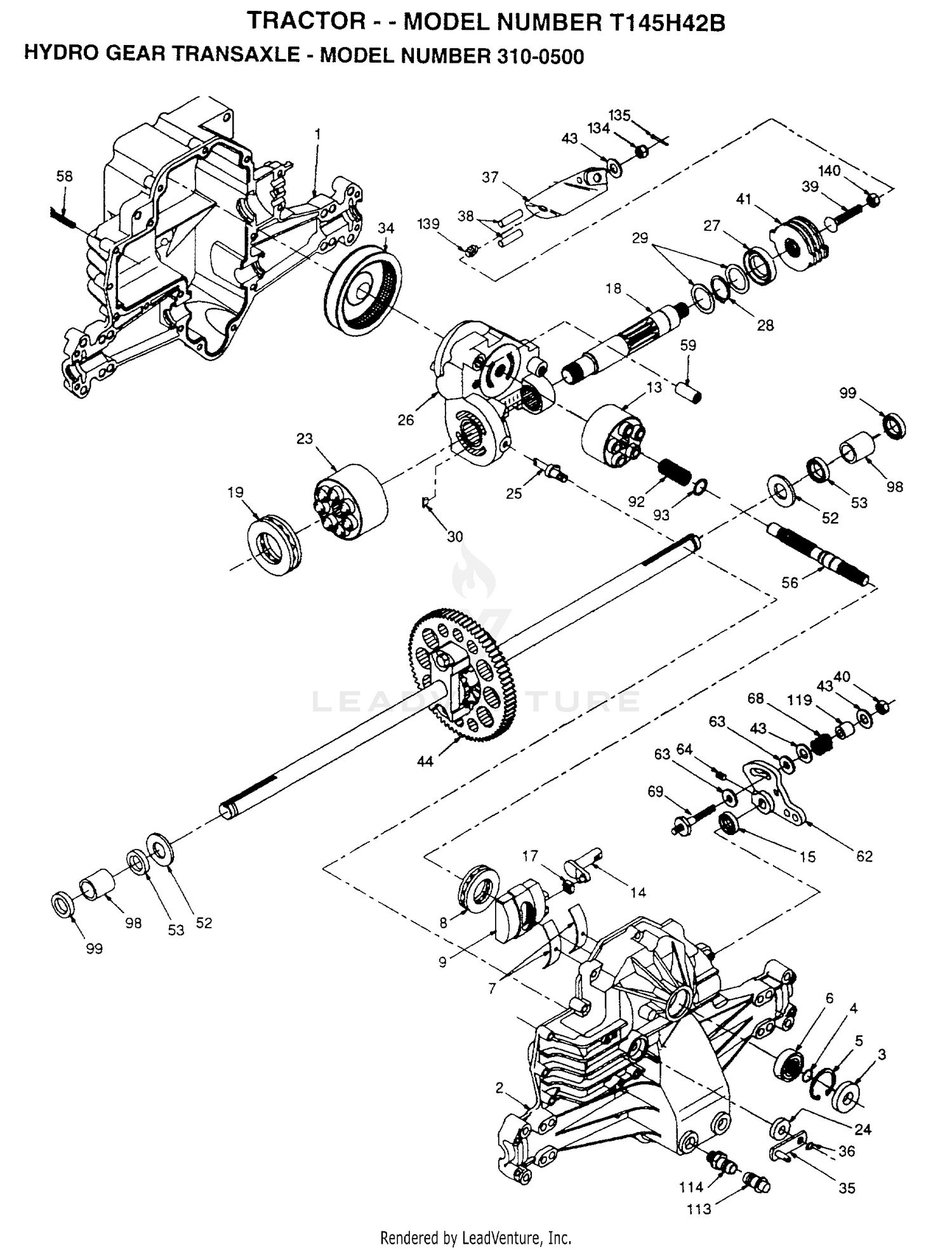 HYDRO GEAR TRANSAXLE