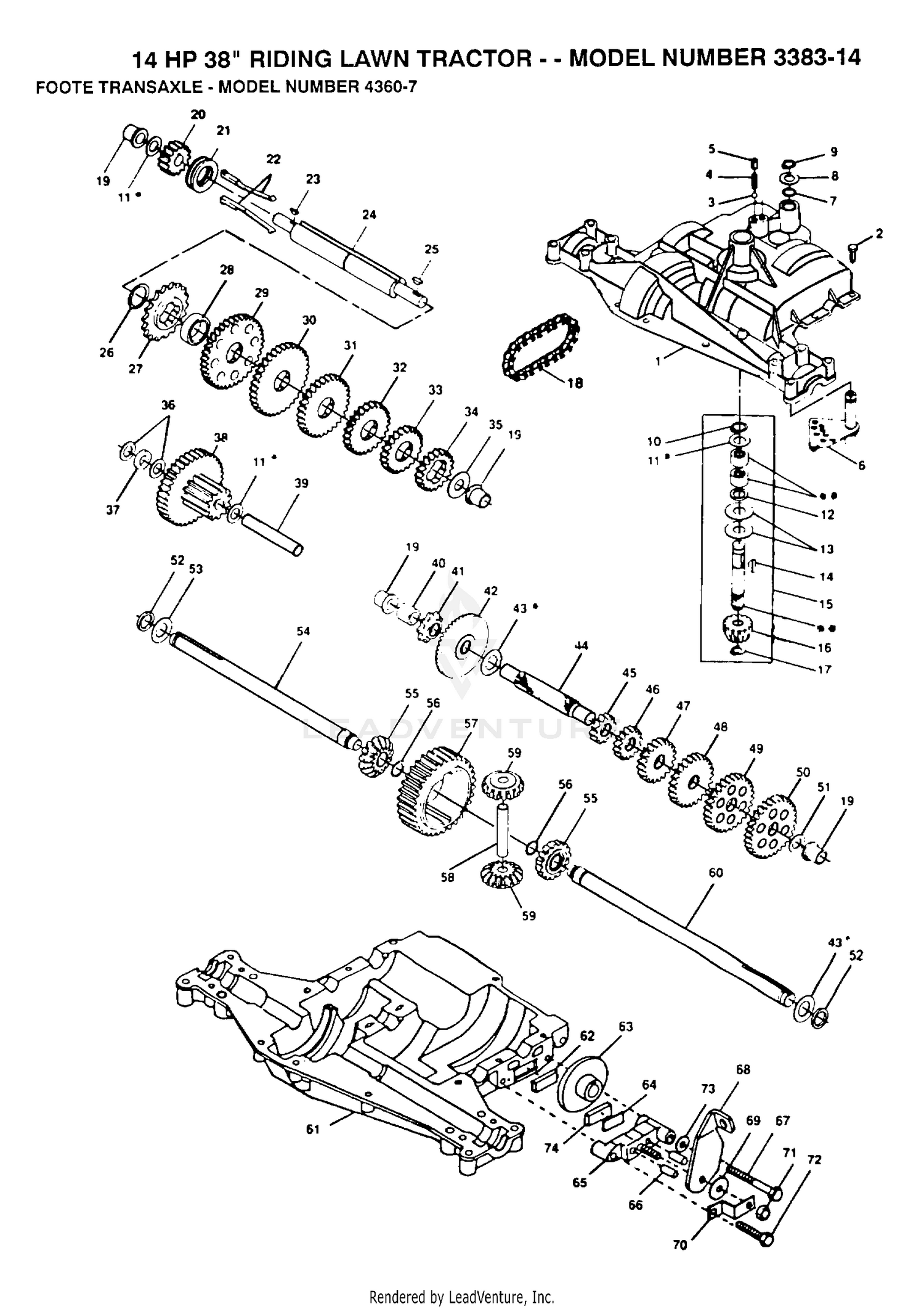 FOOTE TRANSAXLE