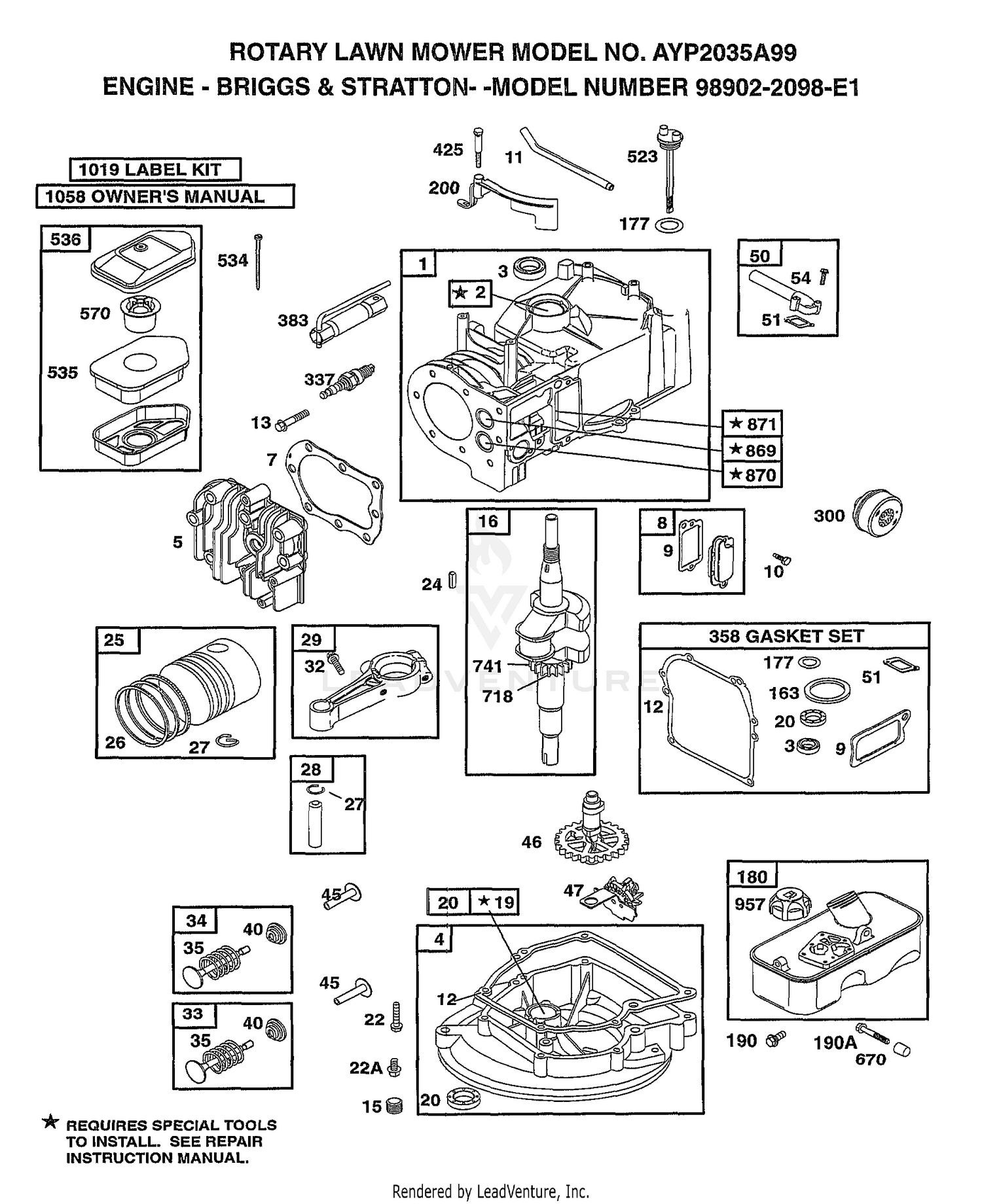 Assembly diagram