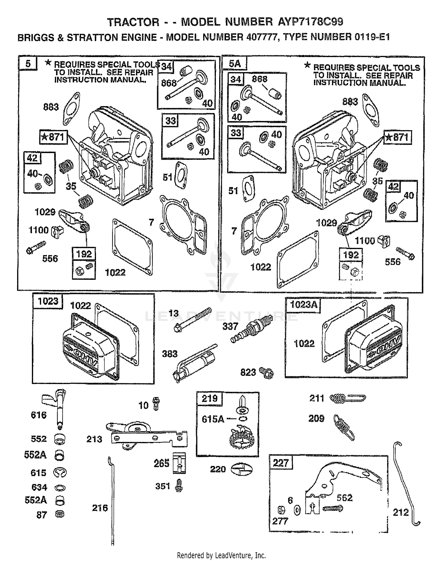 BRIGGS AND STRATTON ENGINE
