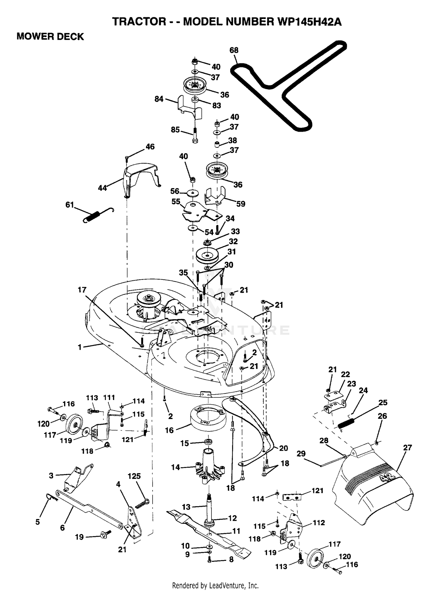 MOWER DECK
