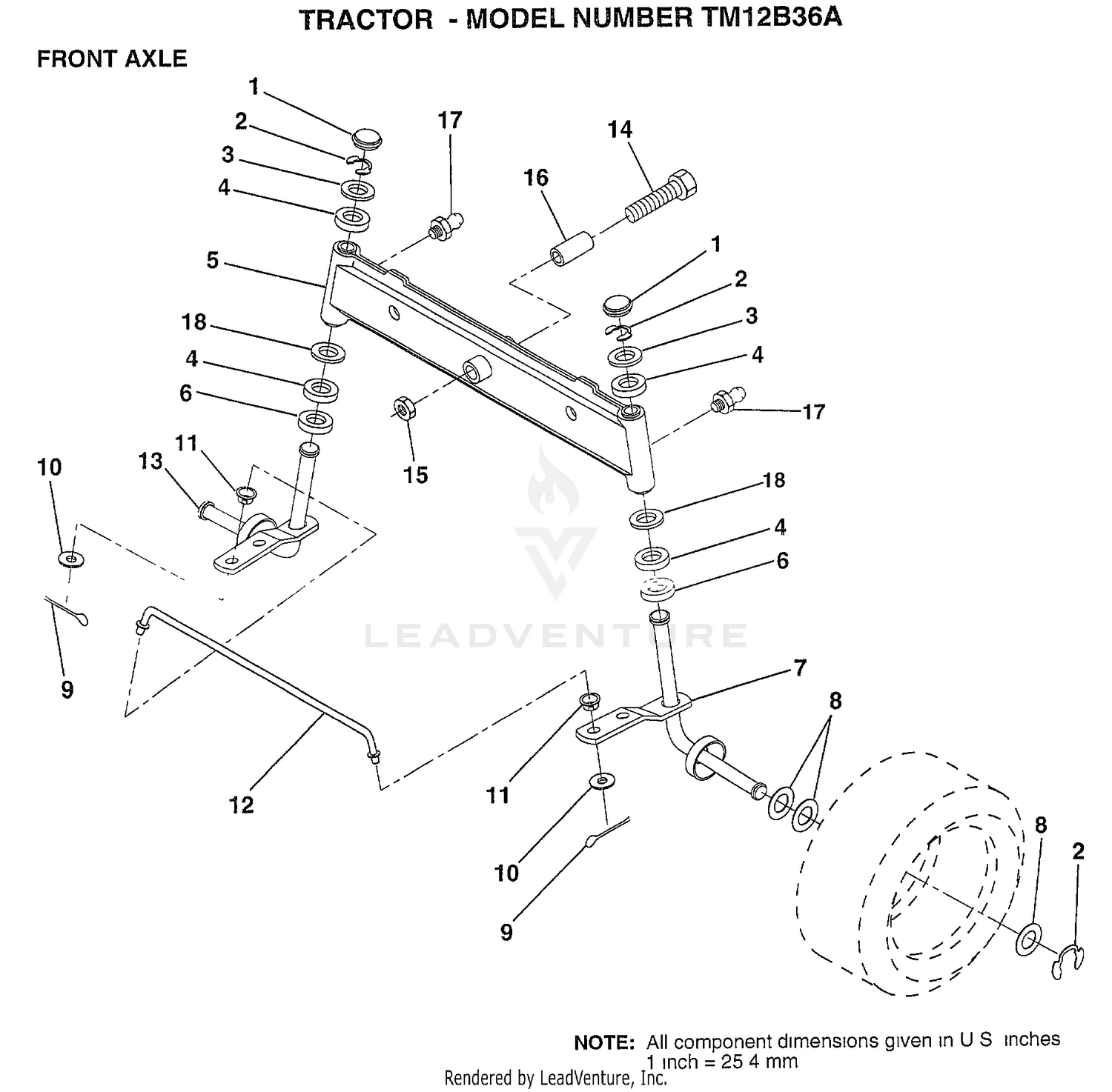 FRONT AXLE