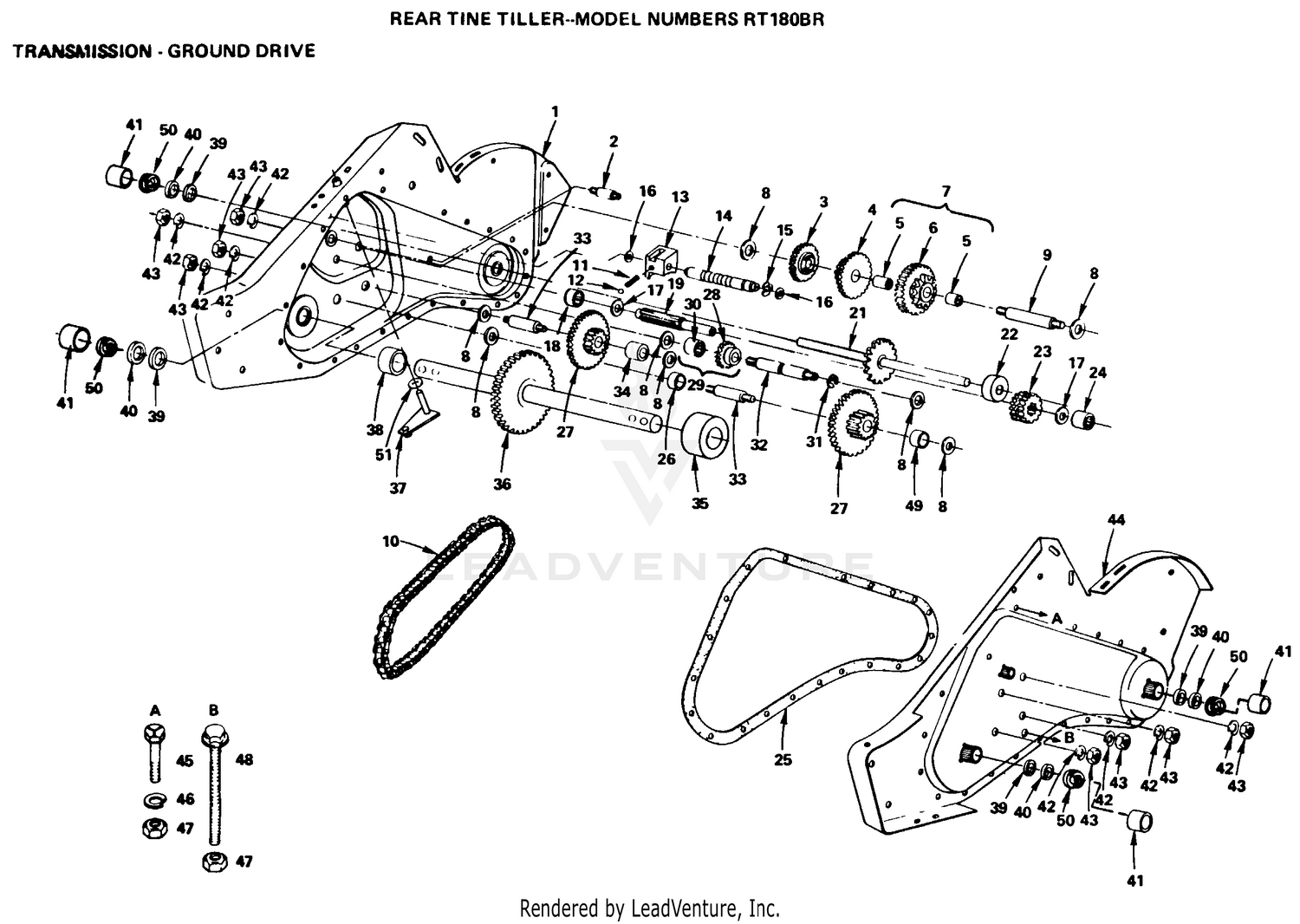 TRANSMISSION P/N BREAKOUT
