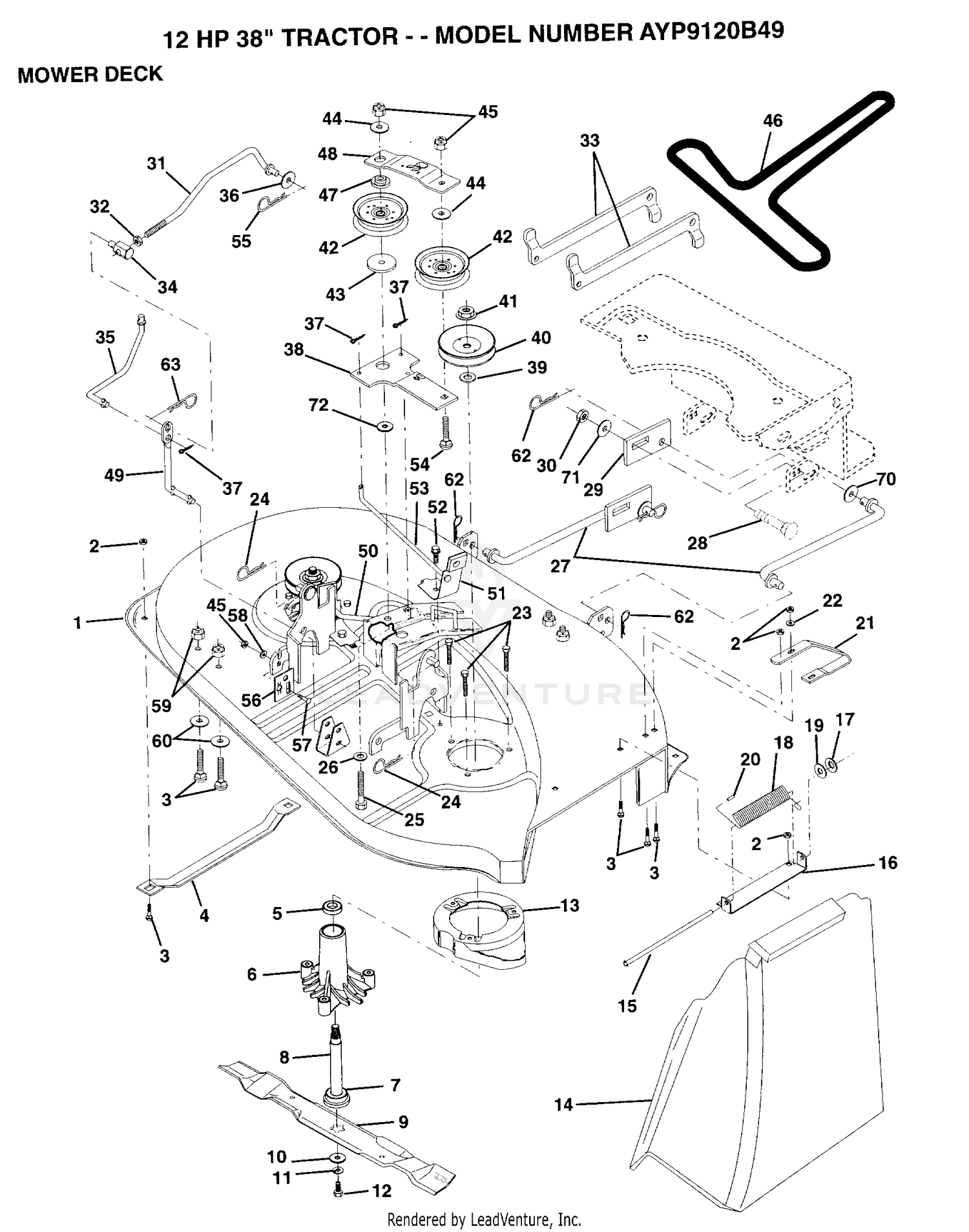 MOWER DECK