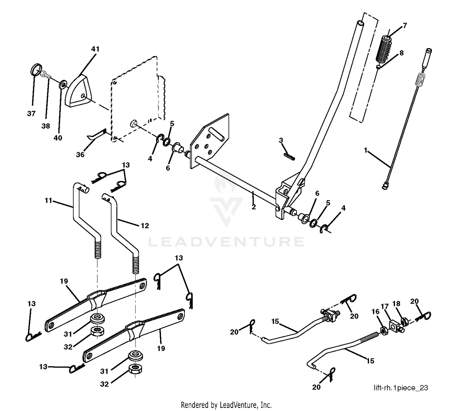 MOWER LIFT / DECK LIFT