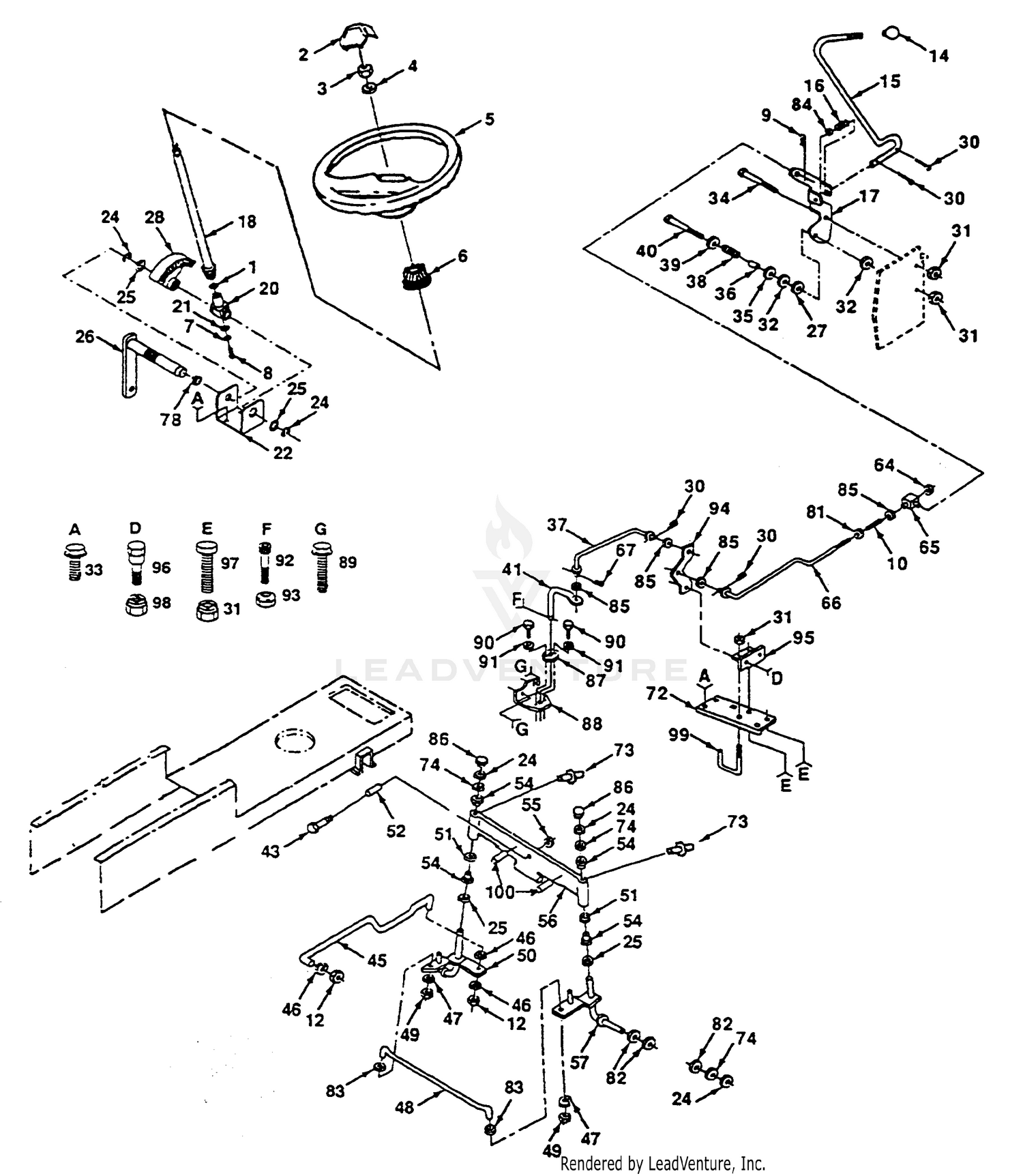 STEERING AND FRONT AXLE