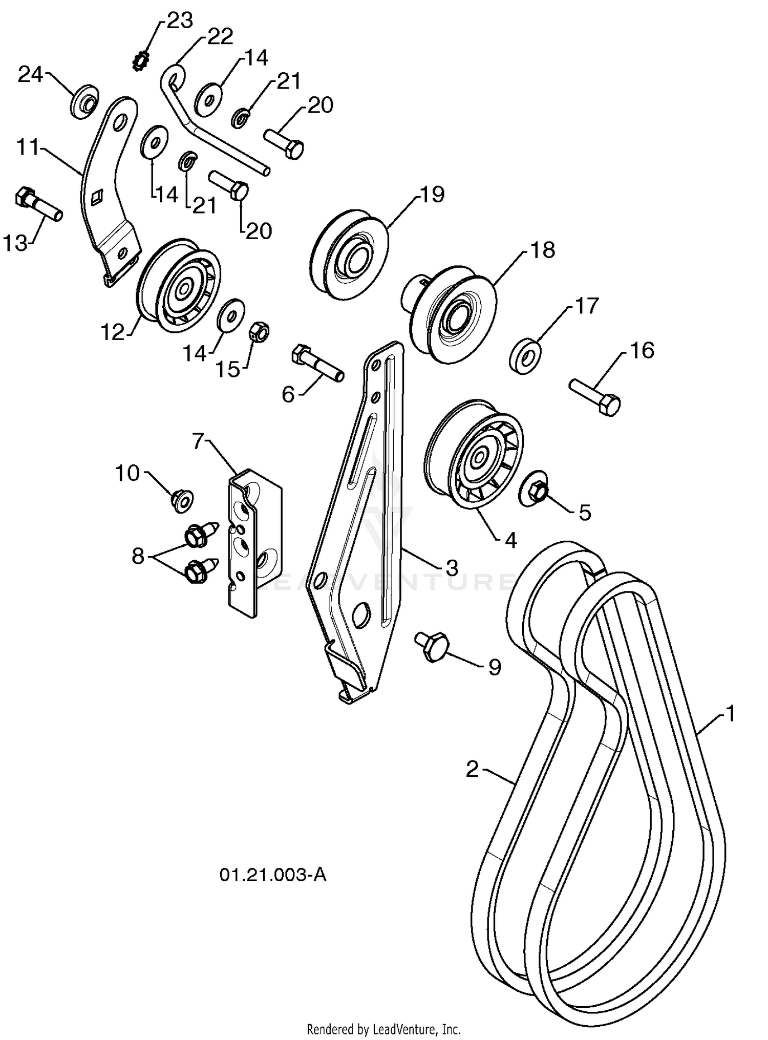 Chasis/Engine/Pulleys