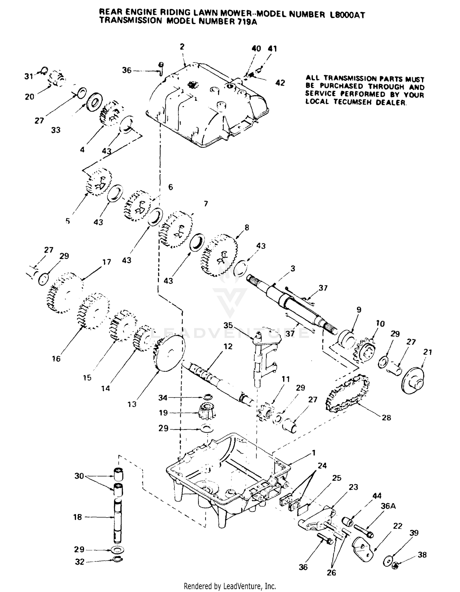 Assembly diagram