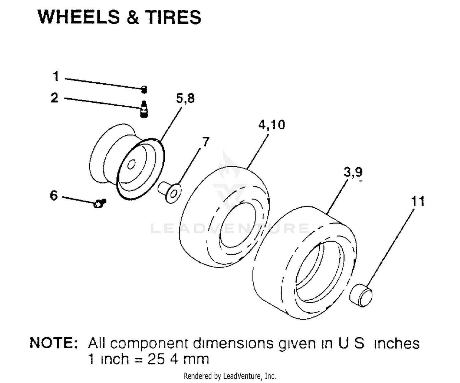 WHEELS AND TIRES