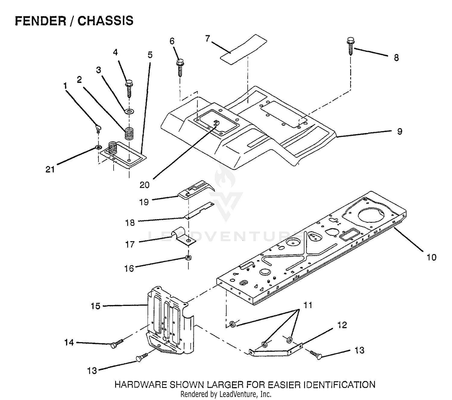 FENDER/CHASSIS