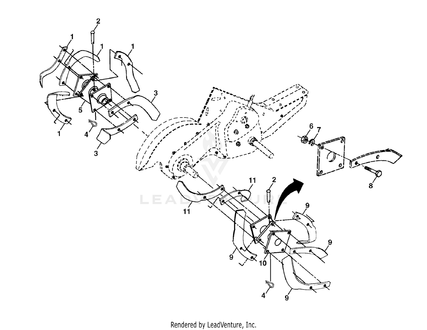 Tine Assembly