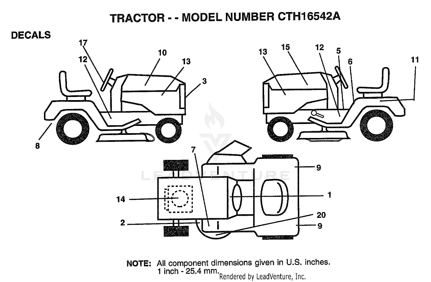 Assembly diagram