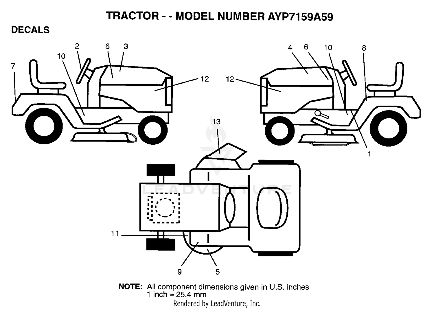Assembly diagram