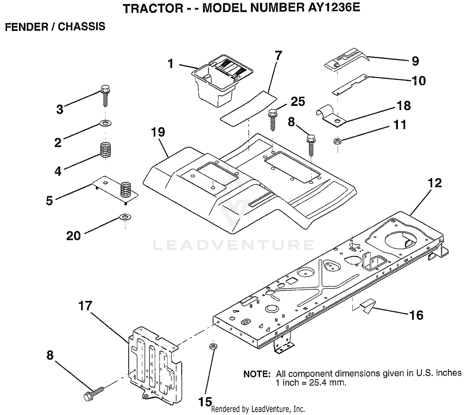 FENDER/CHASSIS