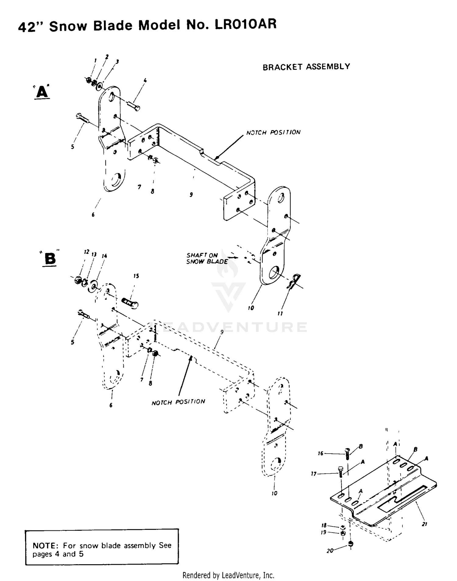 Assembly diagram