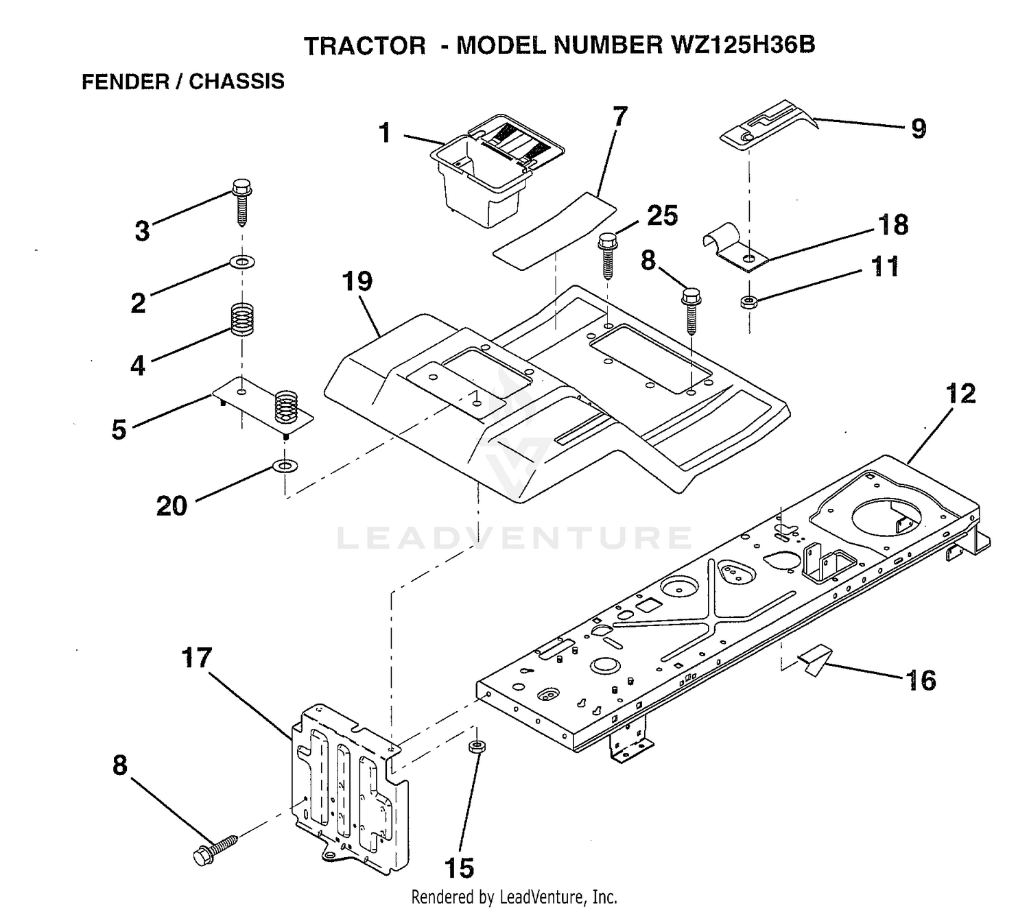 FENDER/CHASSIS