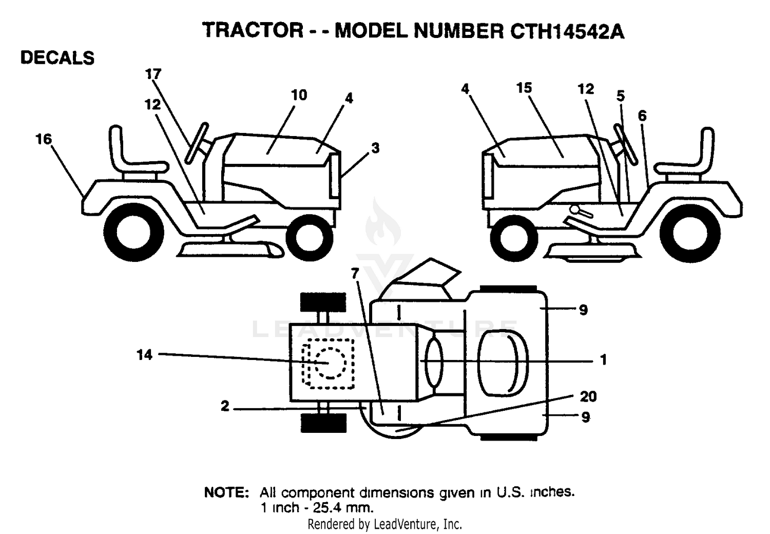 Assembly diagram