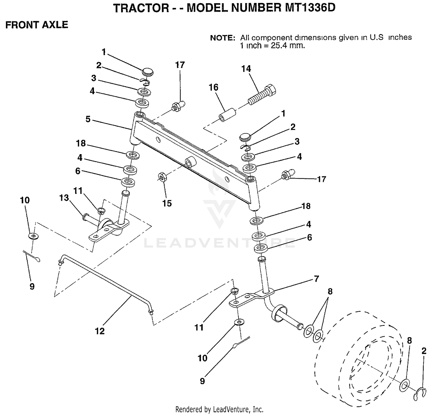 FRONT AXLE