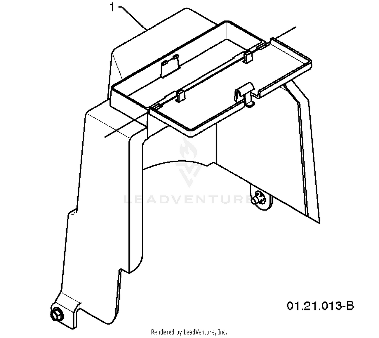Chassis/Engine/Pulleys