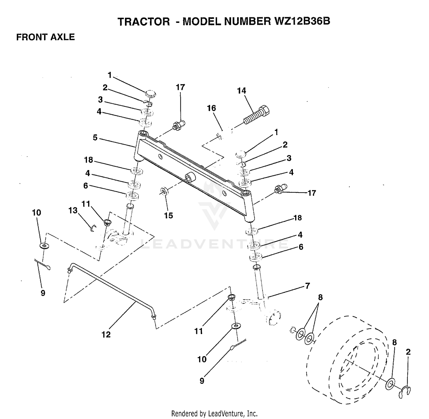 FRONT AXLE
