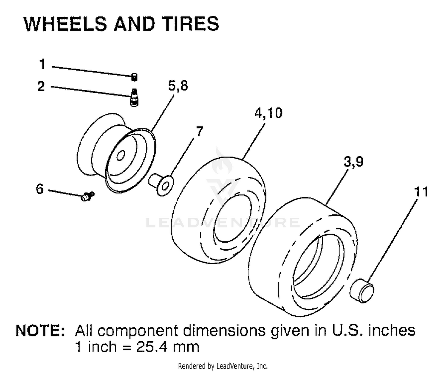 TIRES AND WHEELS