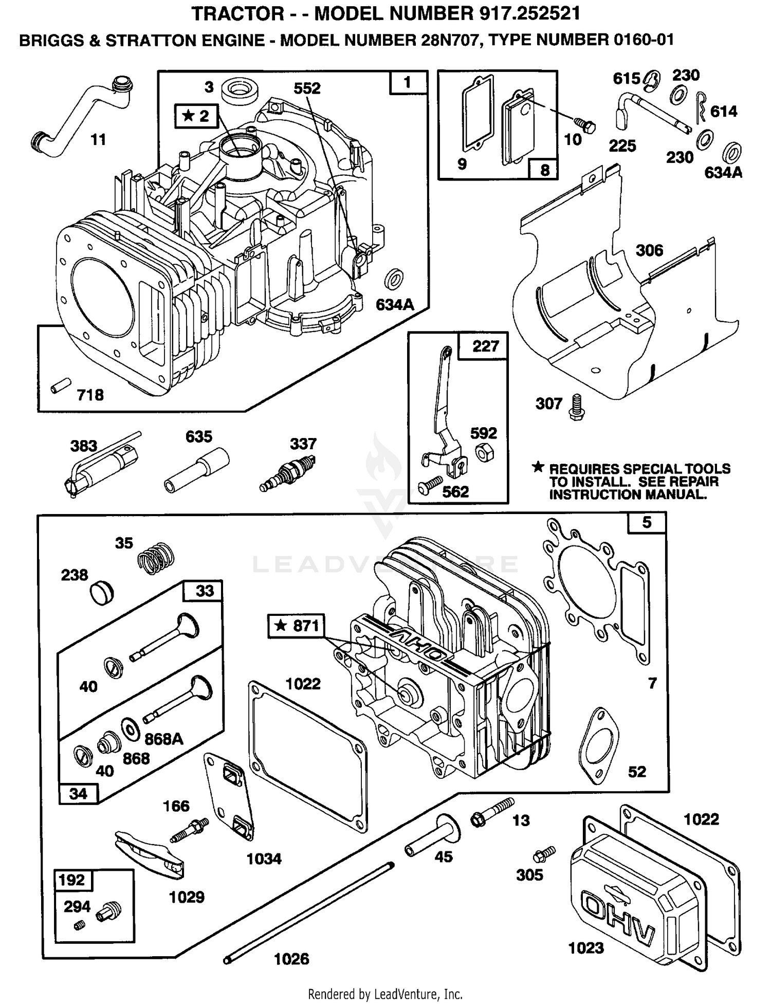 ENGINE/BRIGGS AND STRATTON