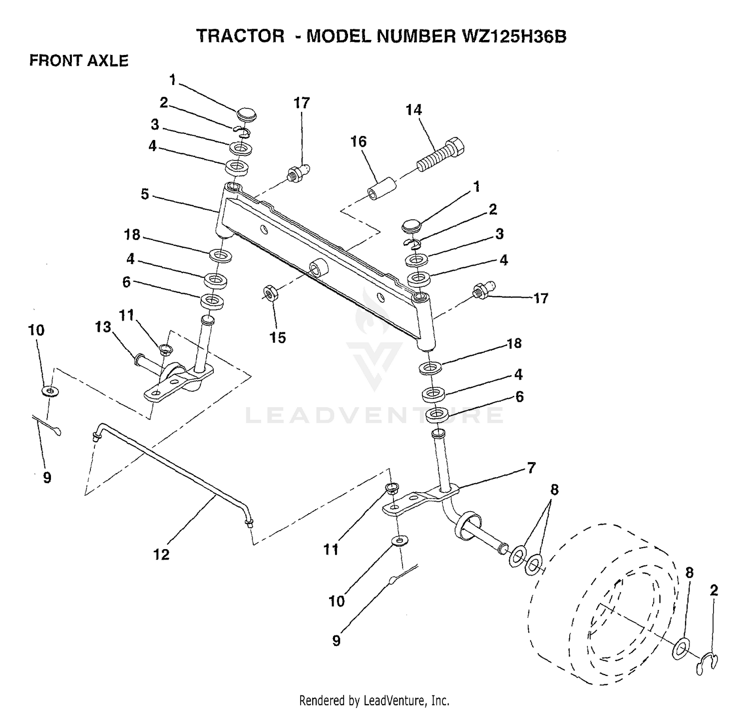 FRONT AXLE