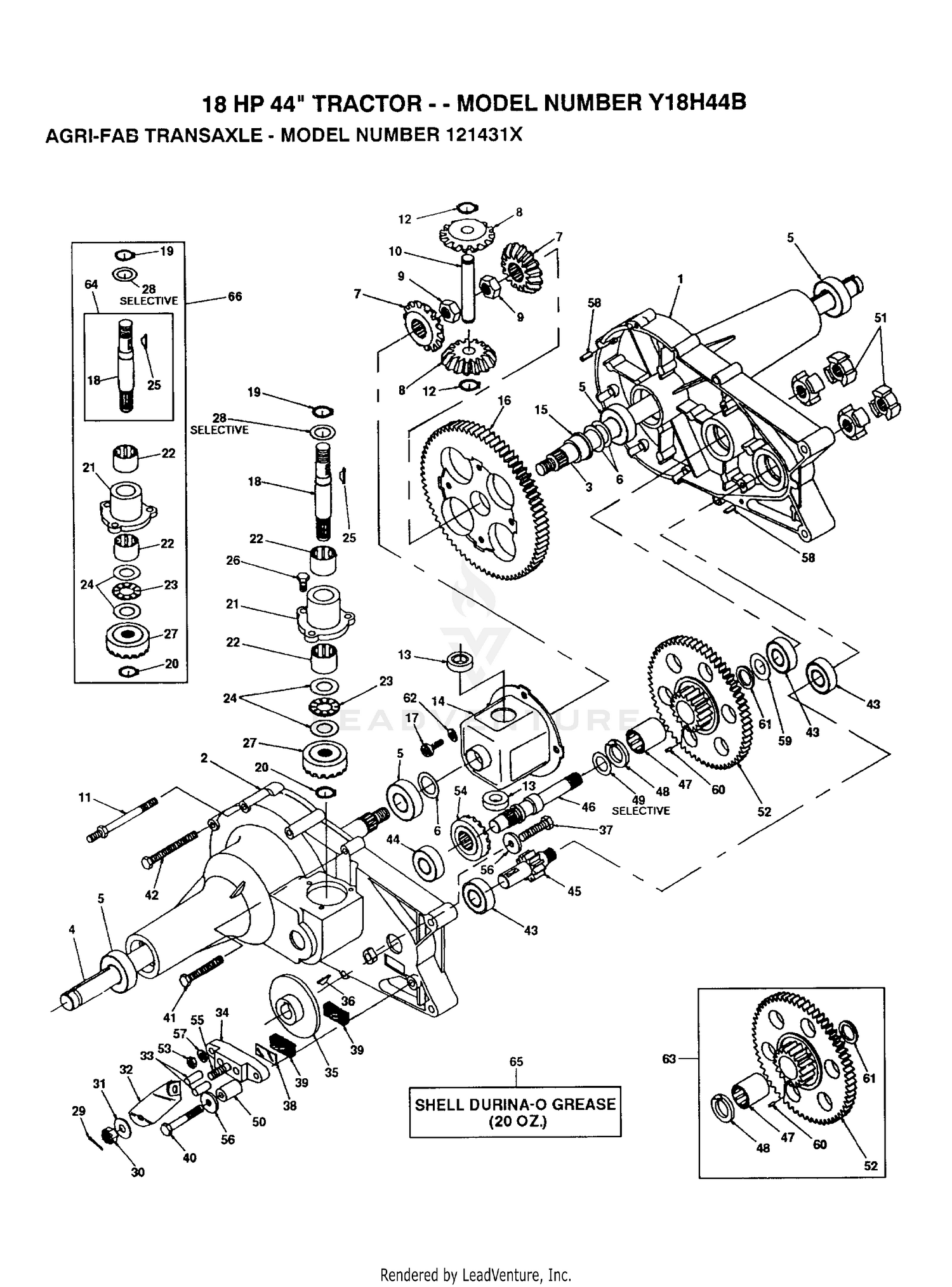 AGRI-FAB TRANSAXLE