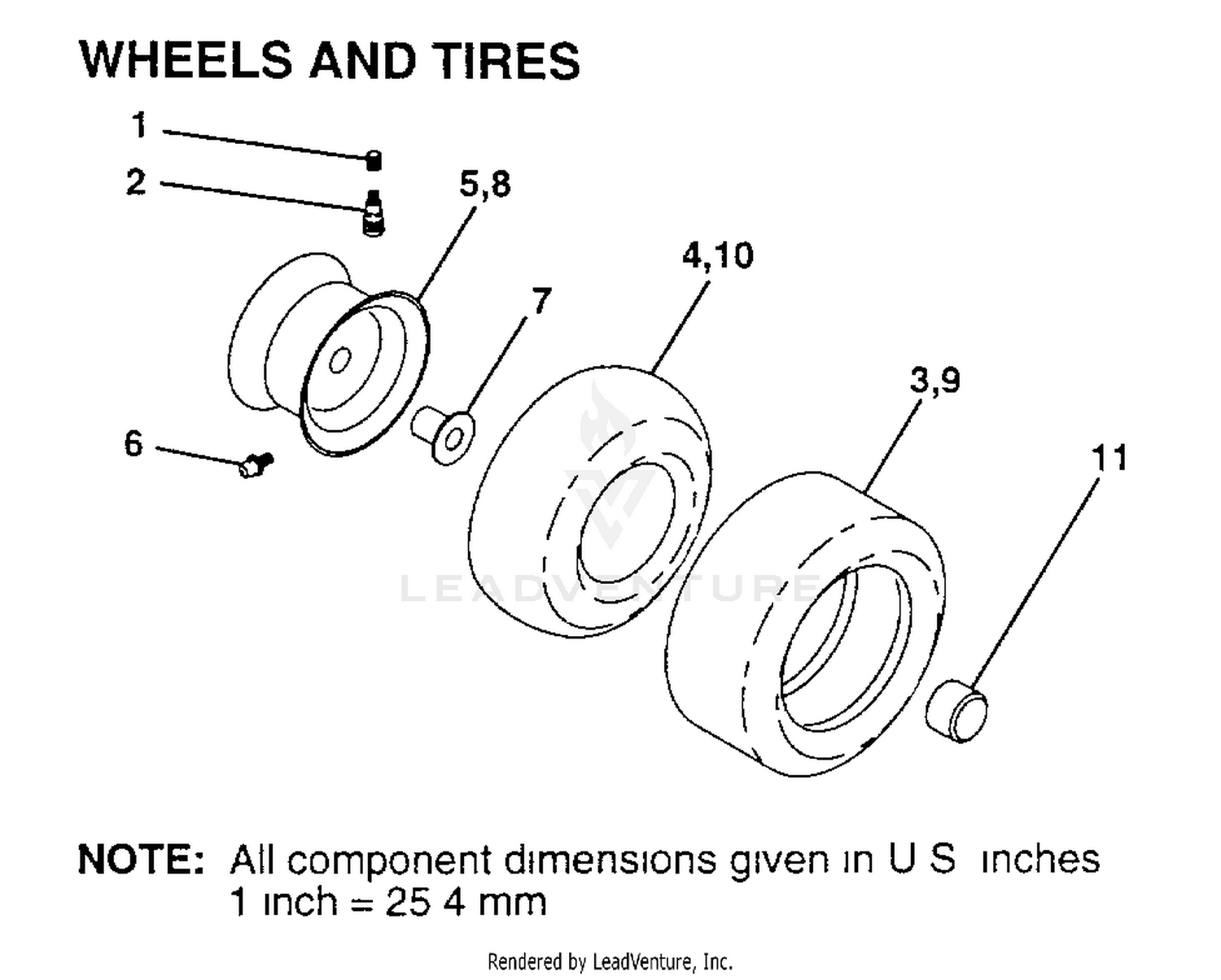 WHEELS AND TIRES
