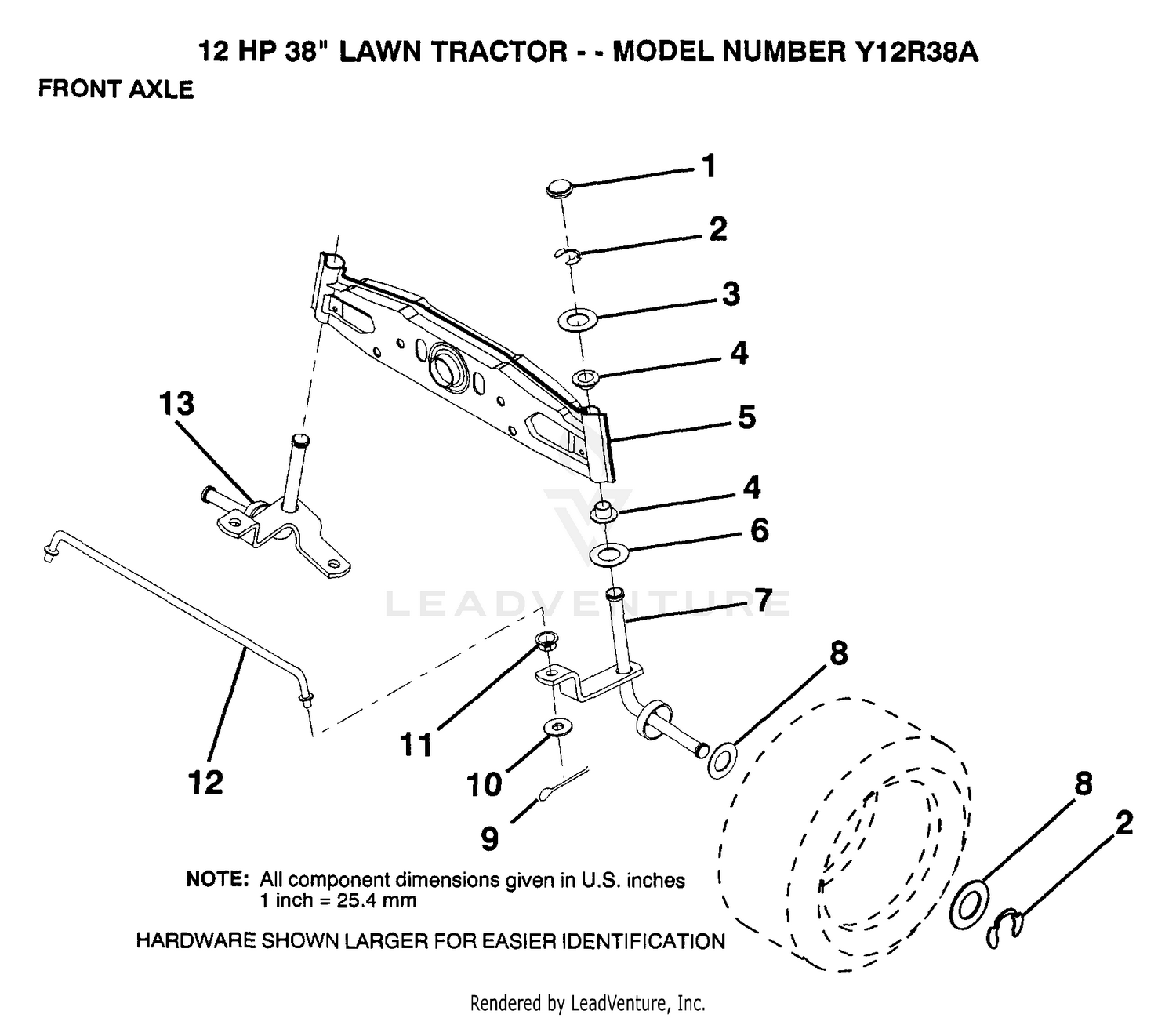FRONT AXLE
