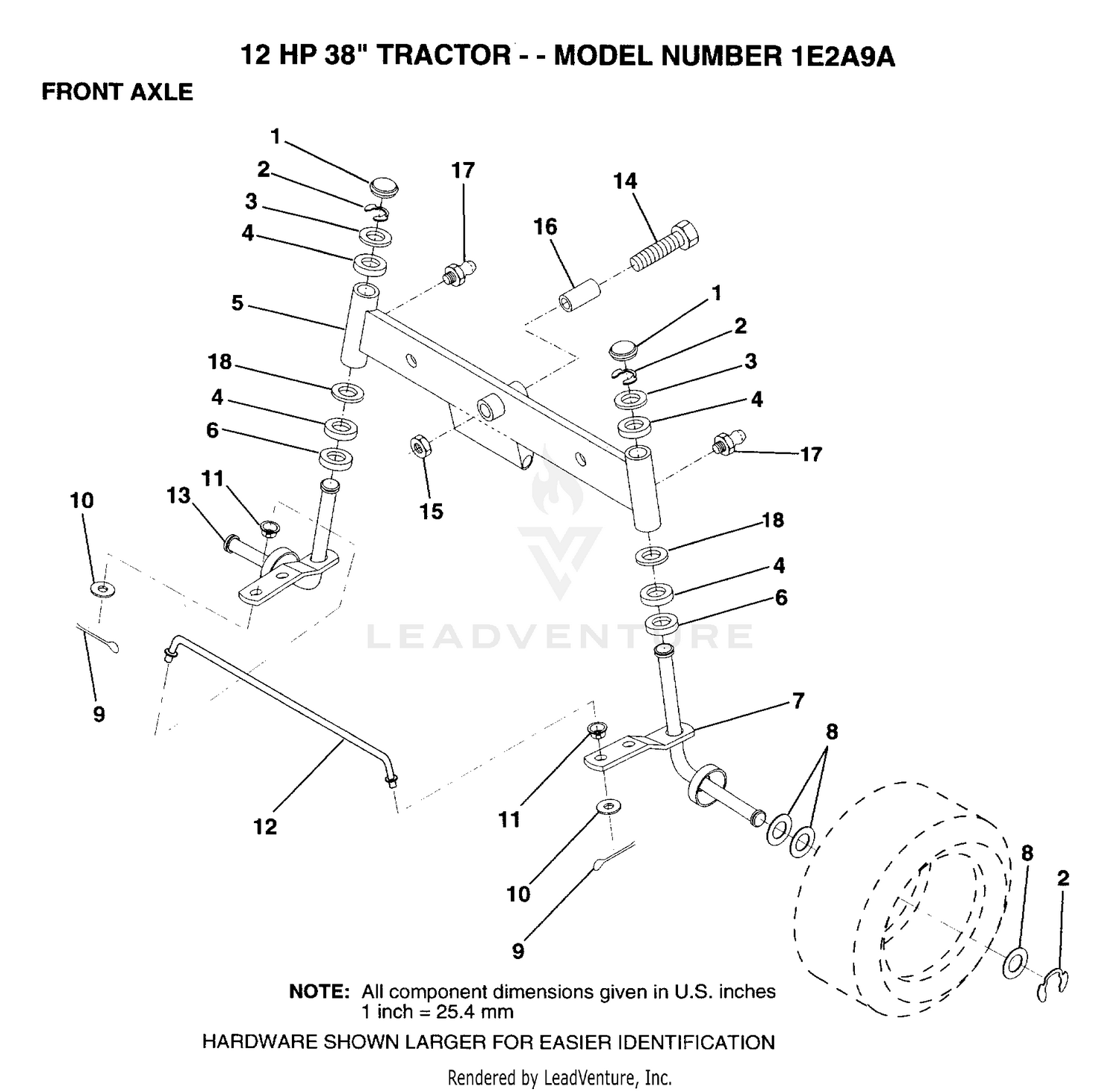 FRONT AXLE