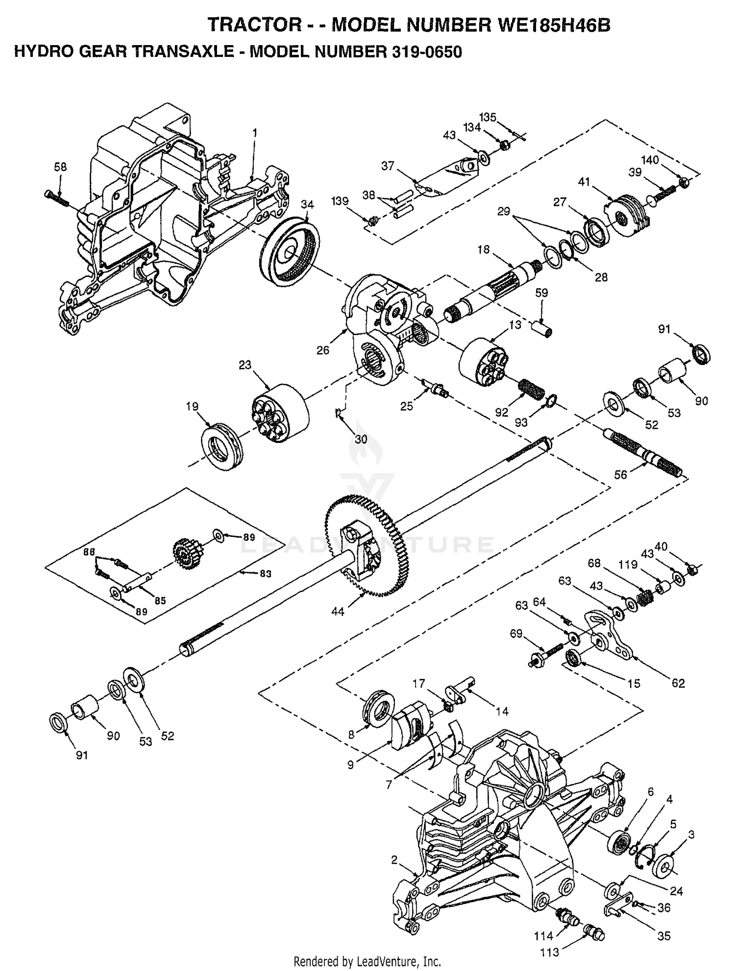 HYDRO GEAR TRANSAXLE