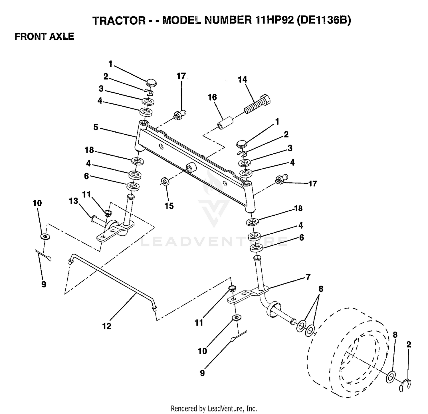 FRONT AXLE