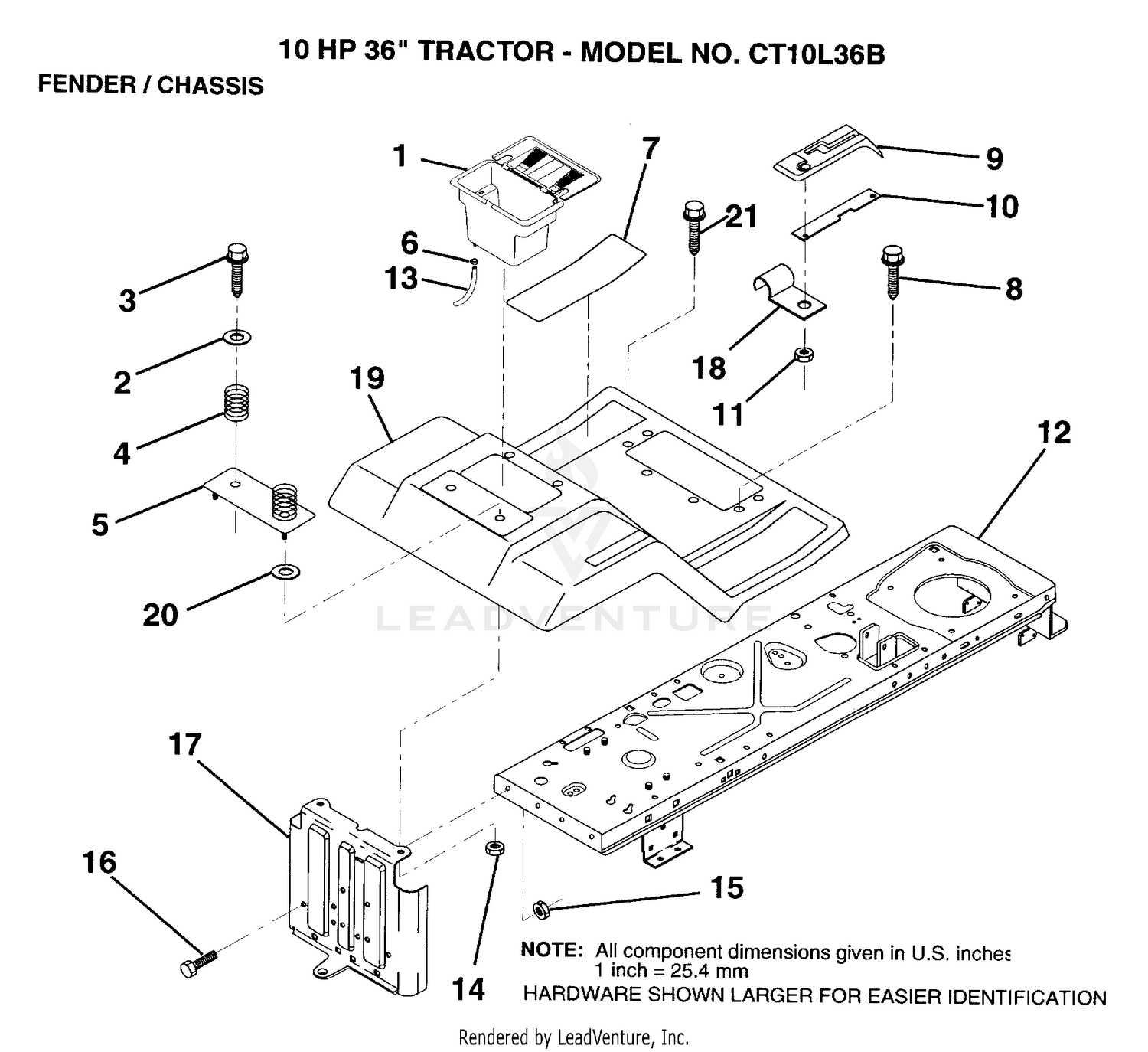 FENDER/CHASSIS