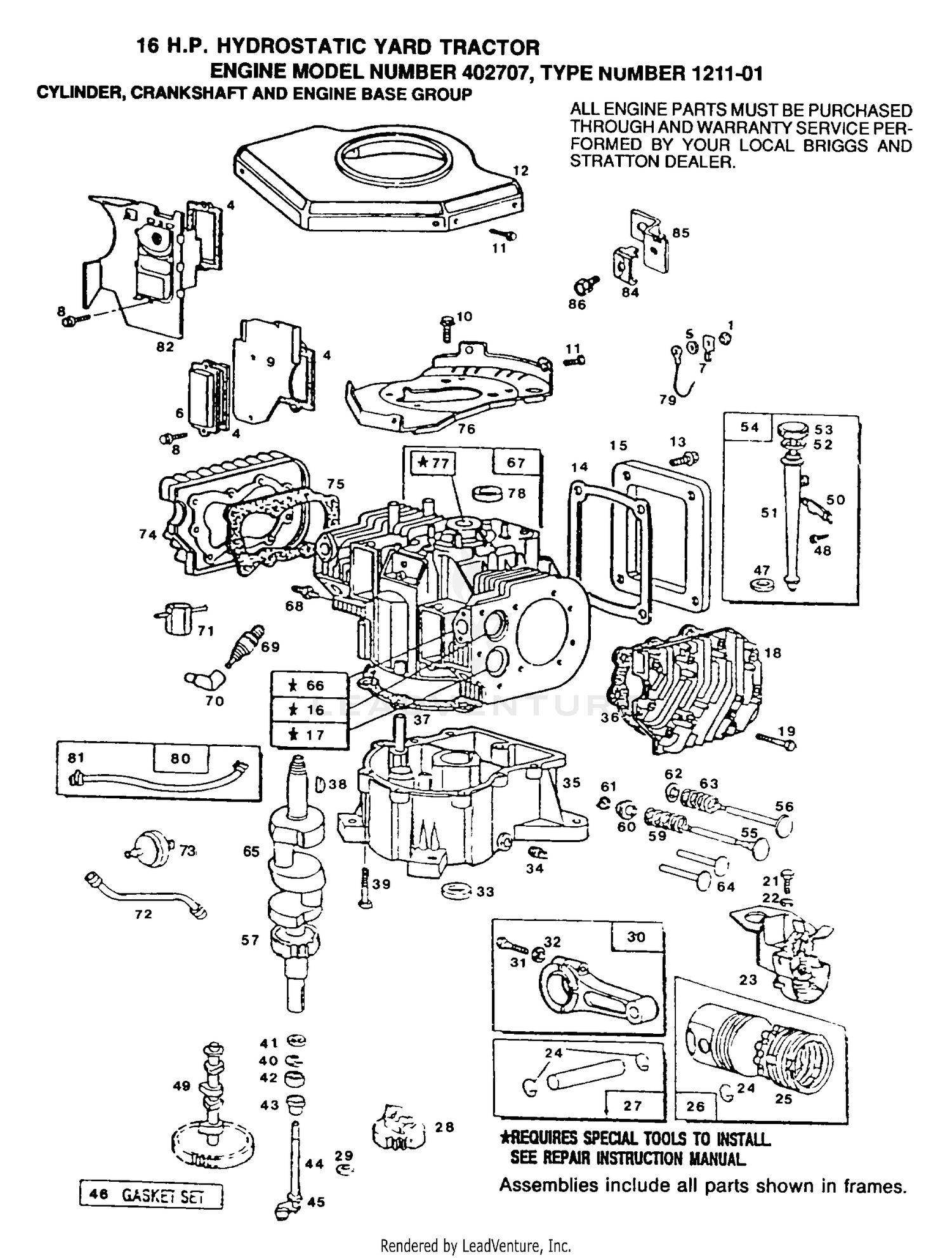 Assembly diagram