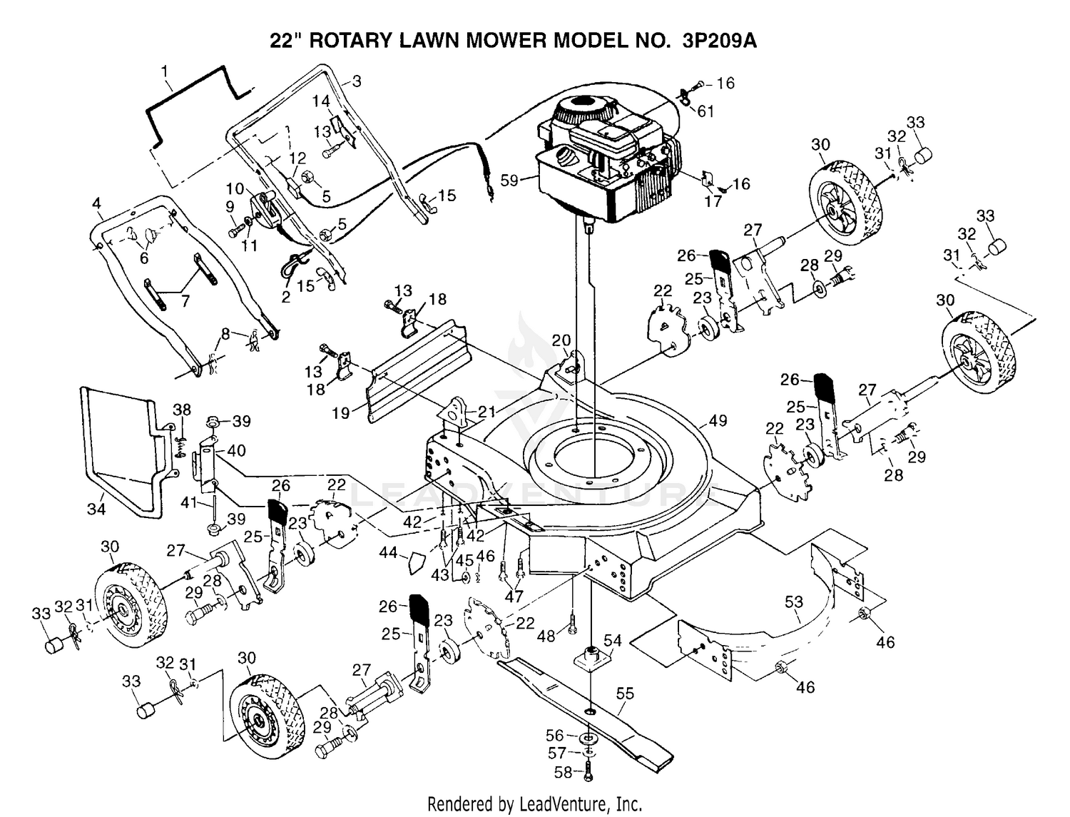 22" ROTARY MOWER