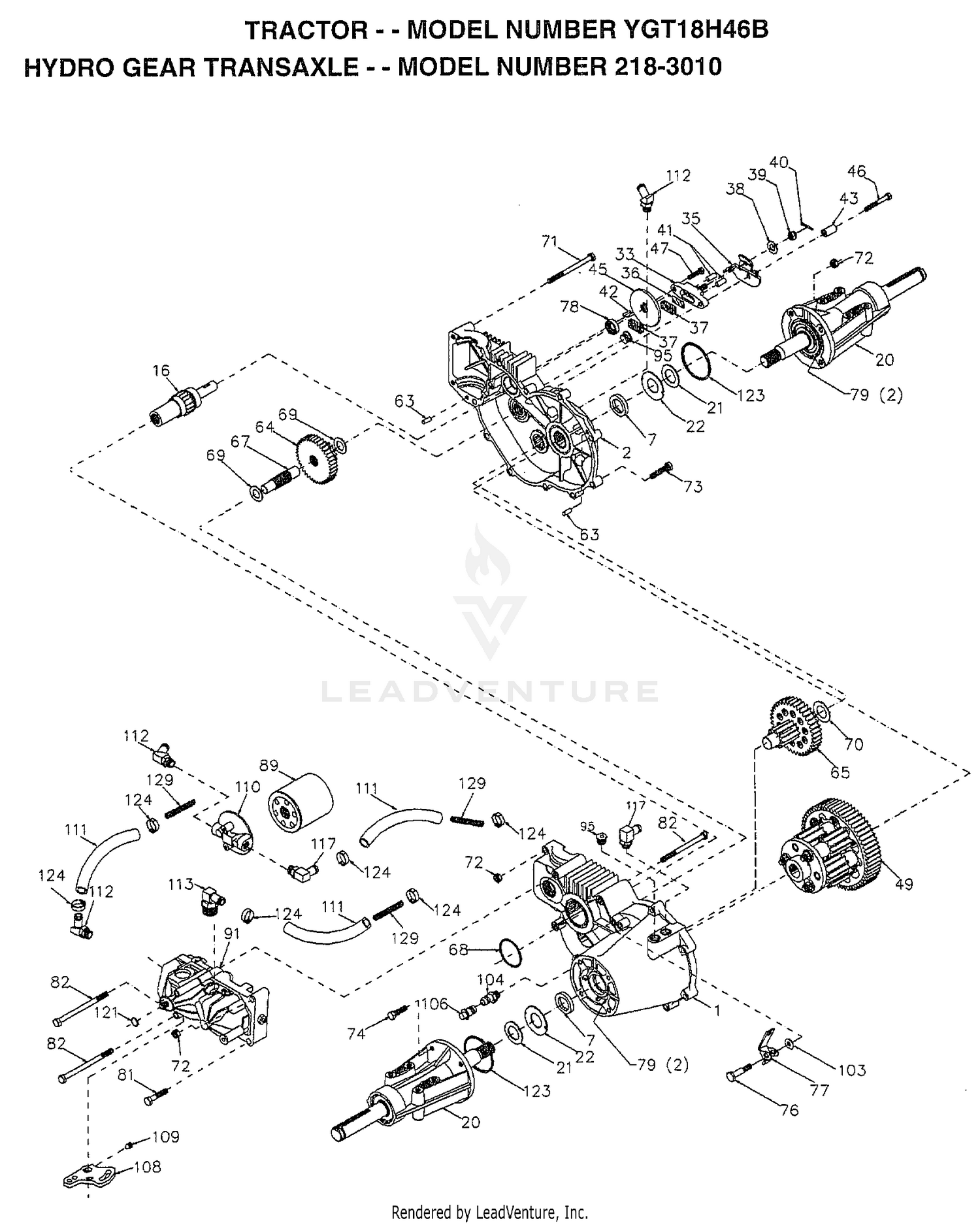 HYDRO GEAR TRANSAXLE