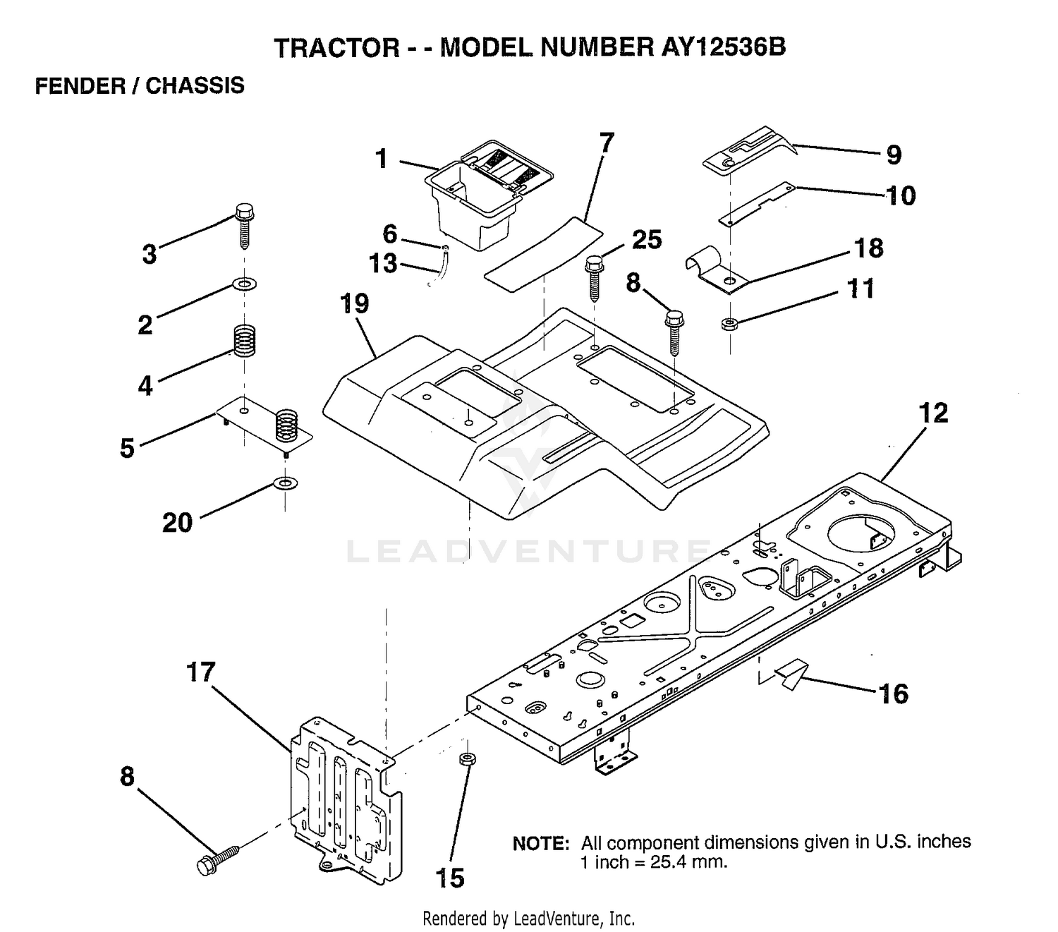FENDER/CHASSIS