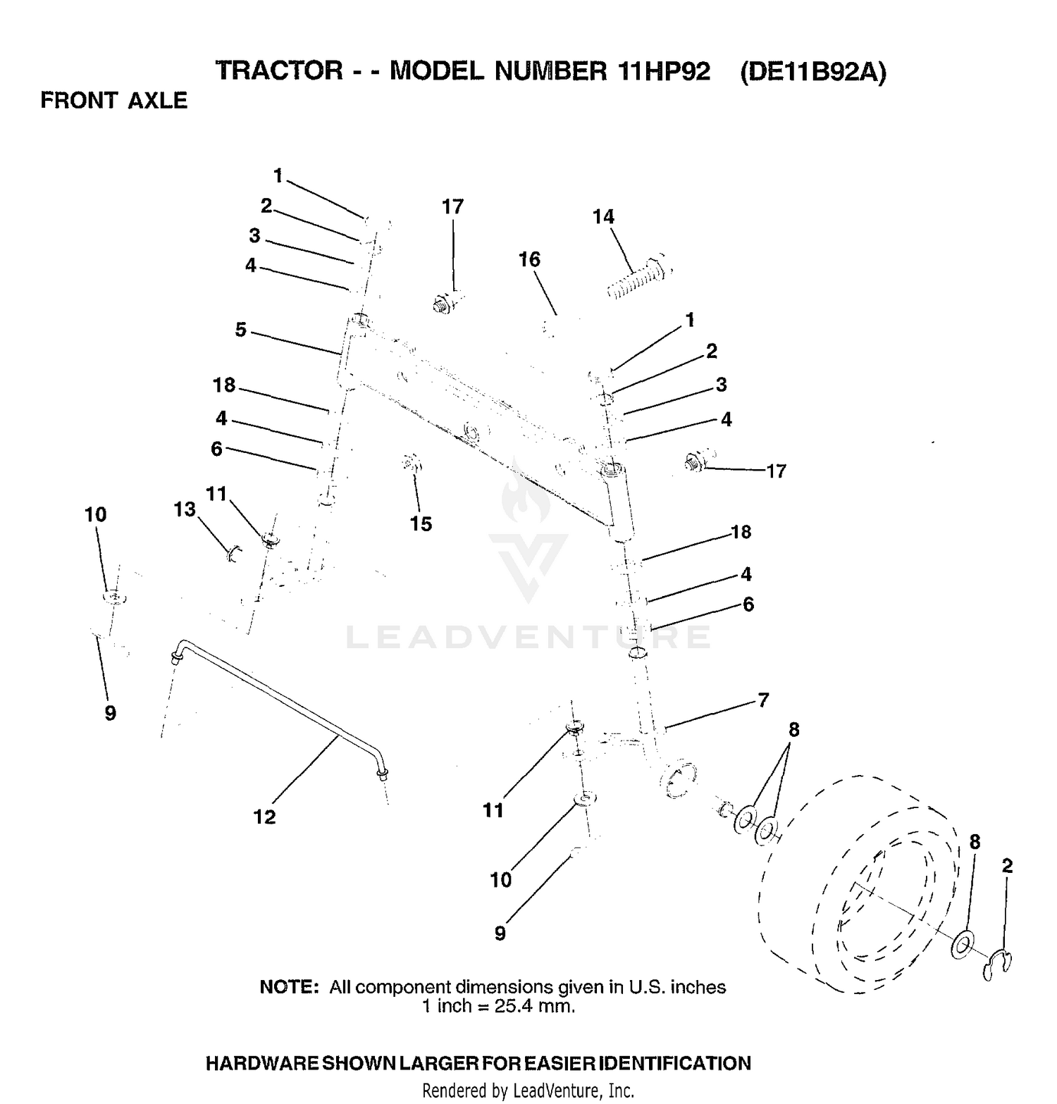 Assembly diagram