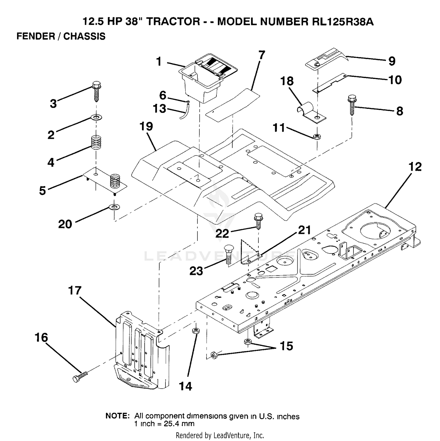 FENDER/CHASSIS