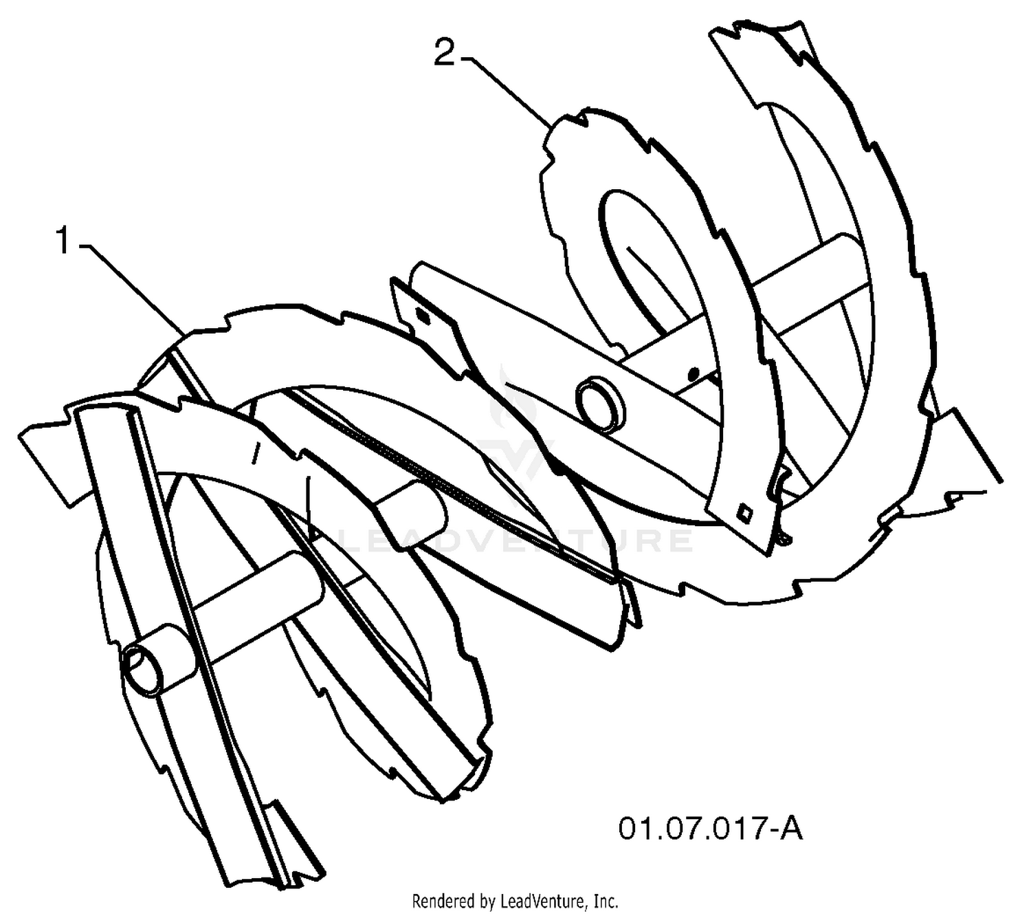 Auger Housing/Impeller Assembly