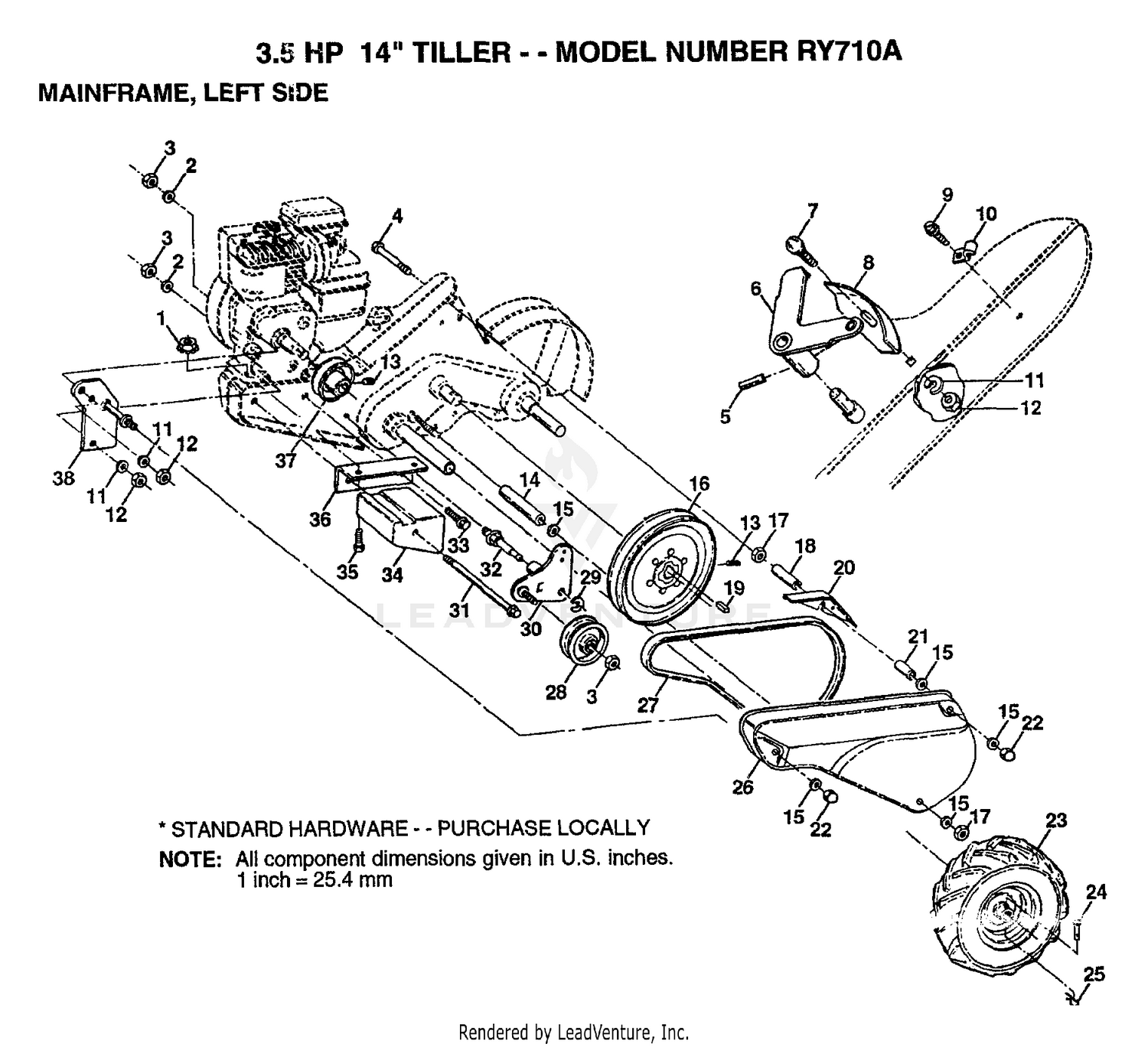 Assembly diagram