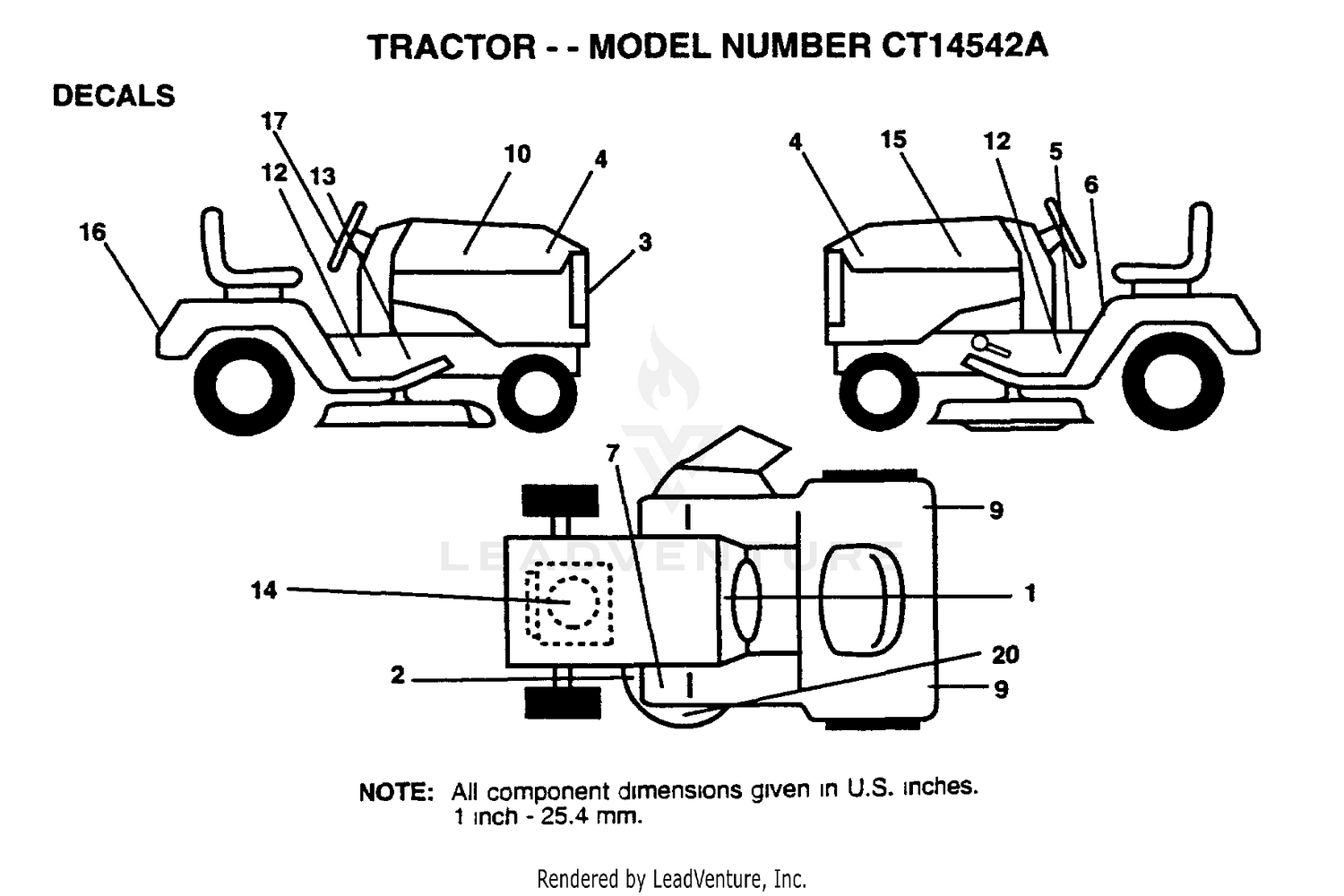 Assembly diagram