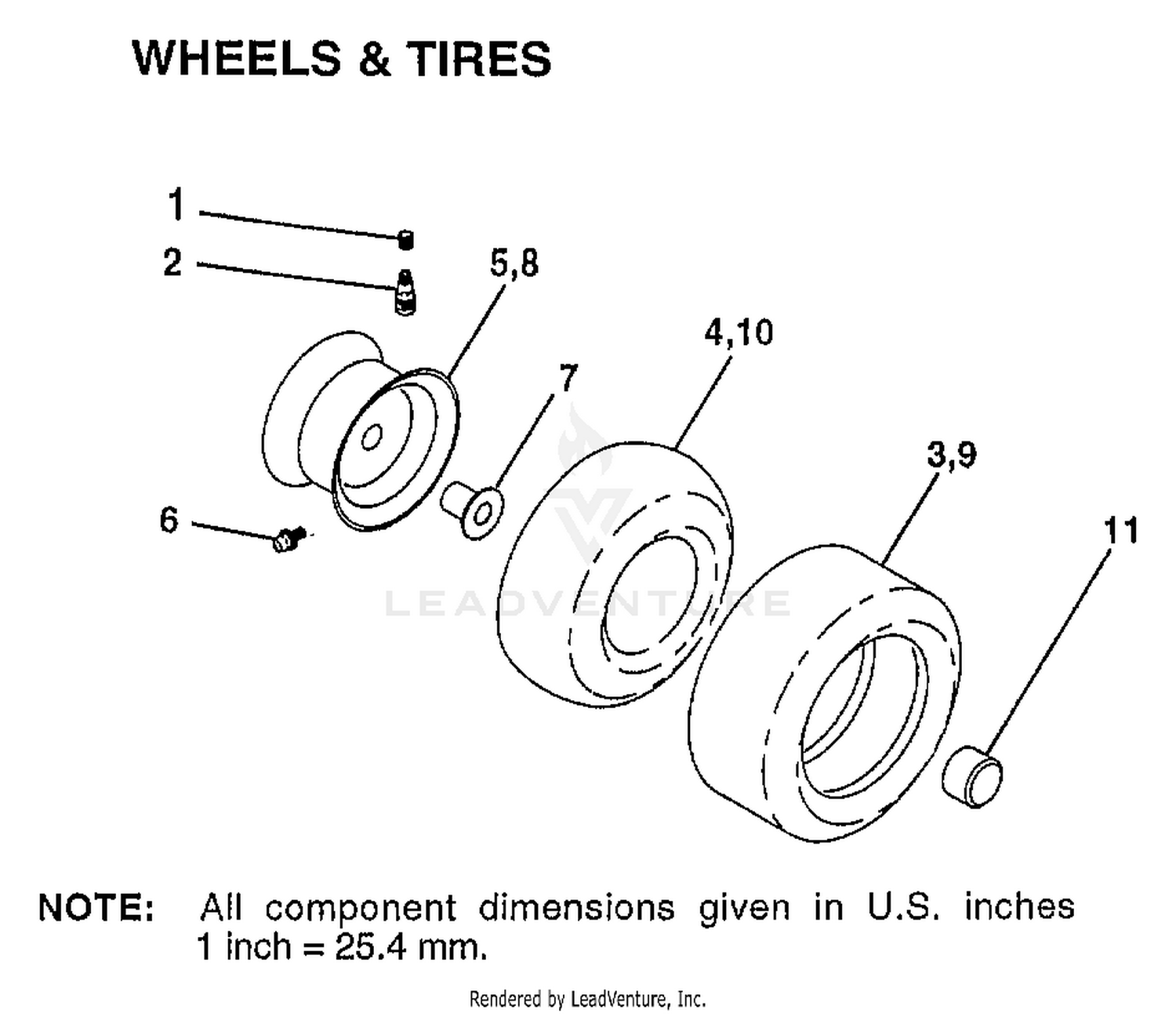 WHEELS AND TIRES